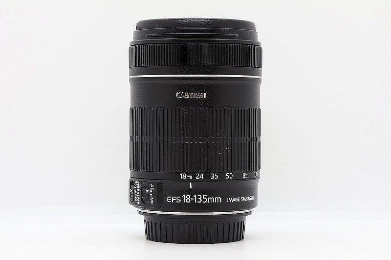 【継続期間制限事項大売り出し】キヤノン Canon EFマウント 水晶体 APS-C EF-S 18-135粍 F3.5-5.6 IS 【中古】