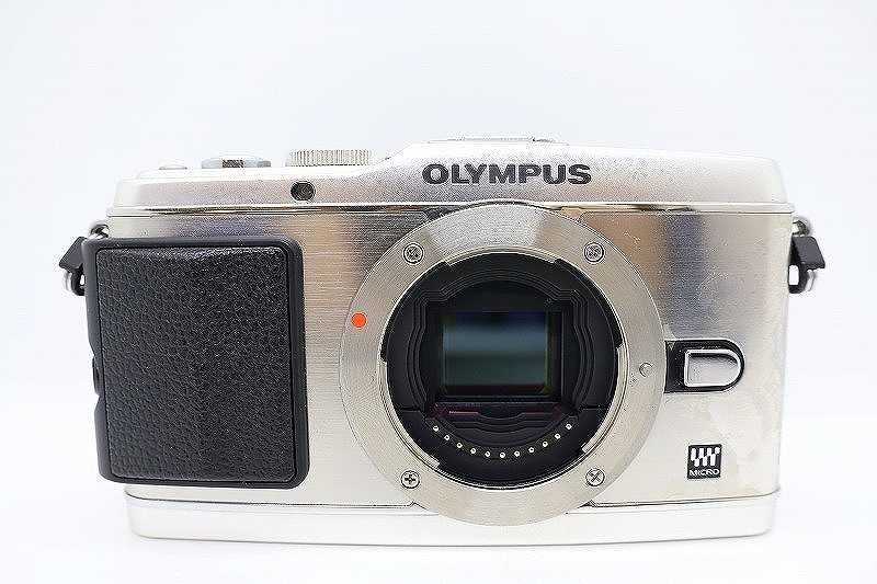【継続期間制限事項大売り出し】オリンパス OLYMPUS 鏡鑑受け答え一眼 上半身 フォーサーズ OLYMPUS PEN E-P3 【中古】