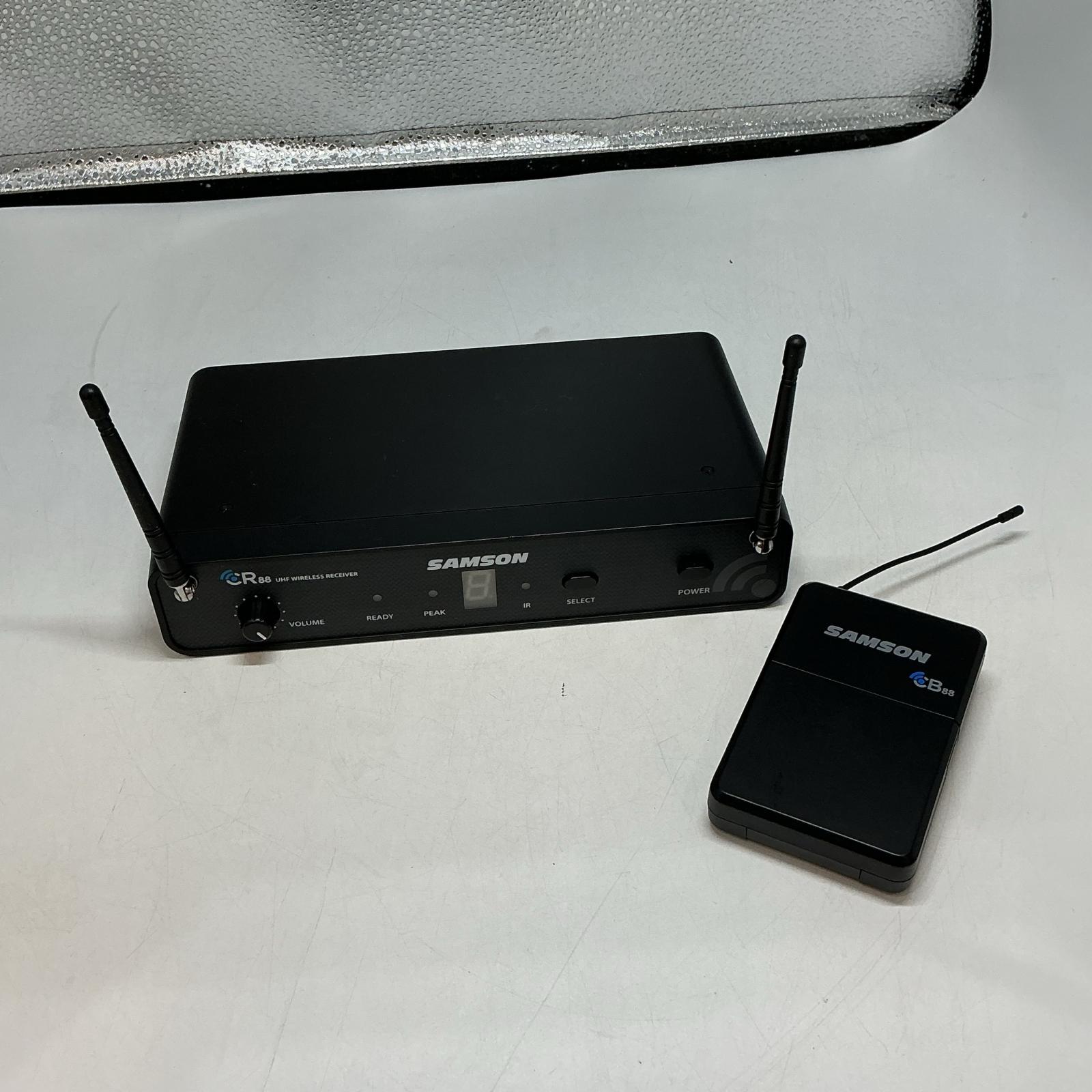 SAMSON 無線電話取り合わせ CR88 黒いこと【中古】