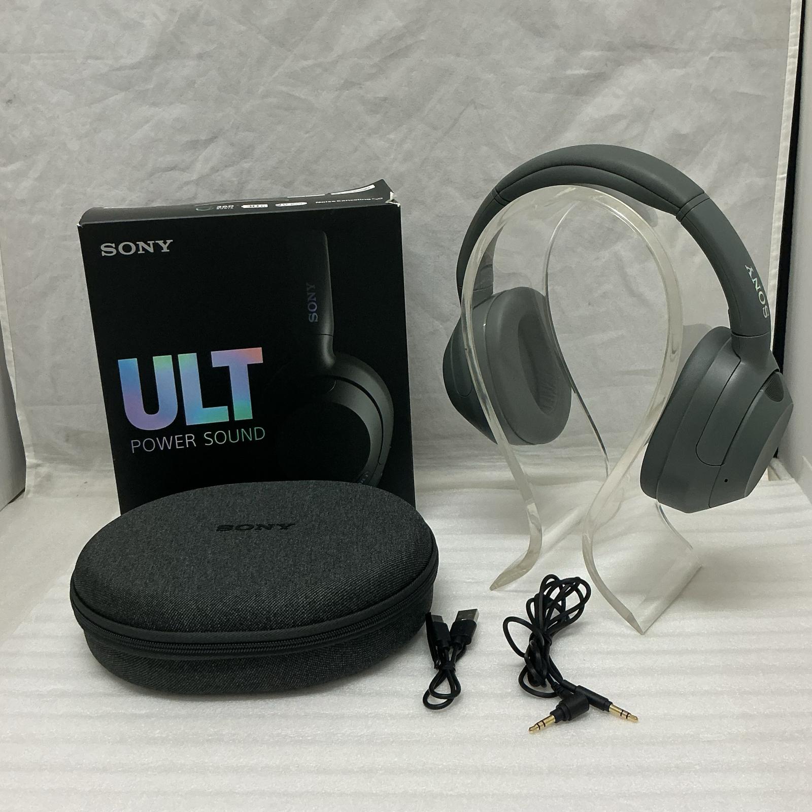 Sony  無線電話受話器 WH-ULT900N フォレストグレー【中古】