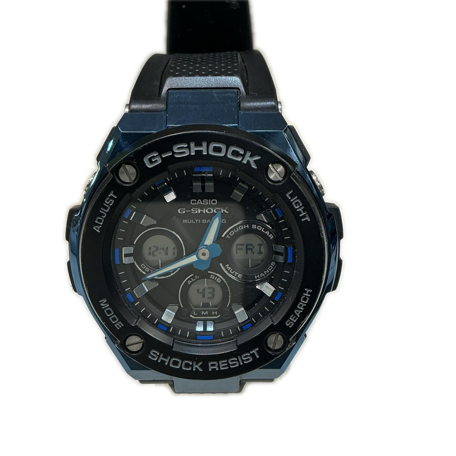 G-SHOCK ウオッチ GST-W300G 黒いこと【中古】