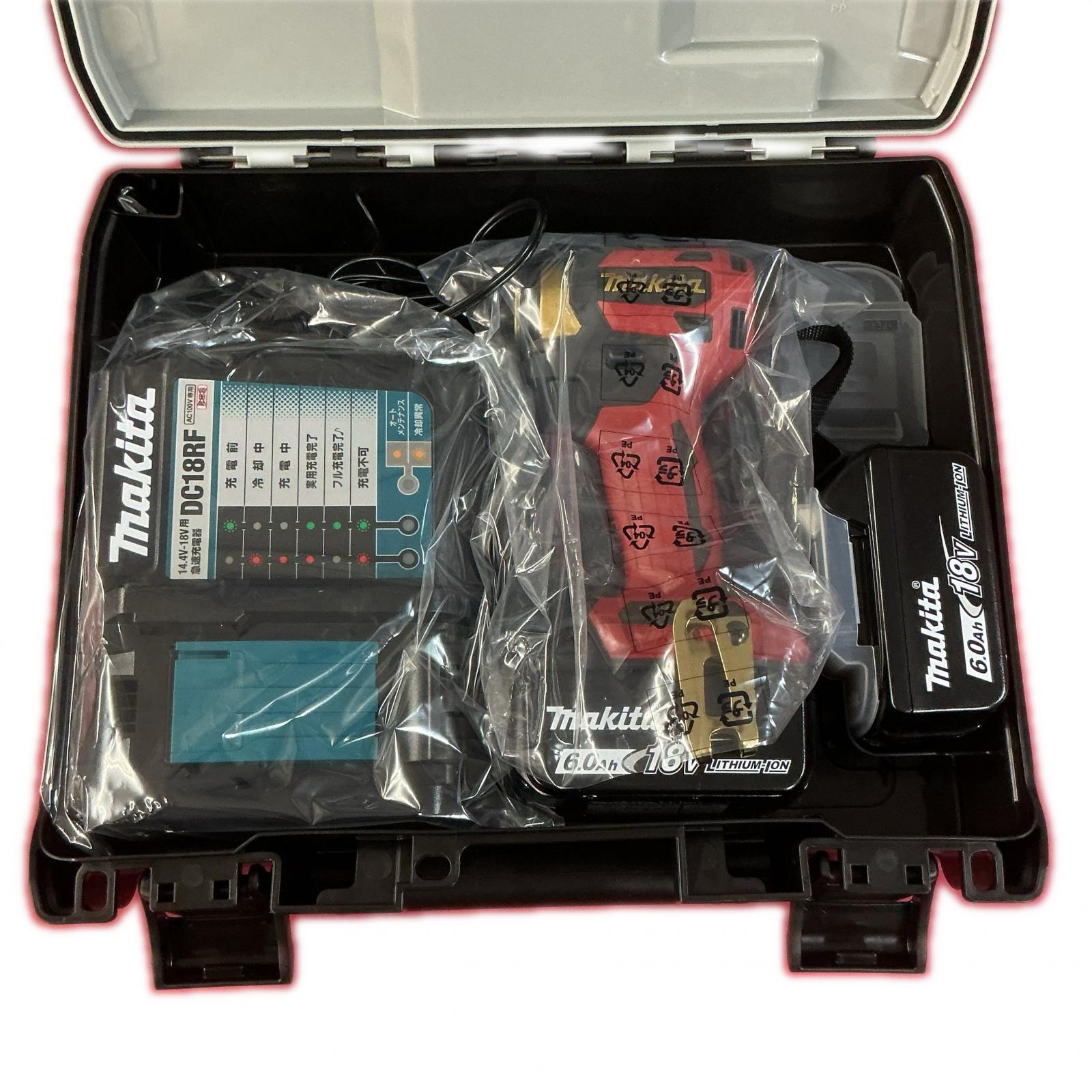 【未当てはめる】マキタ Makita TD173DGXPR 申し受ける式インパクトドライバ 20周年不死化真似形【中古】