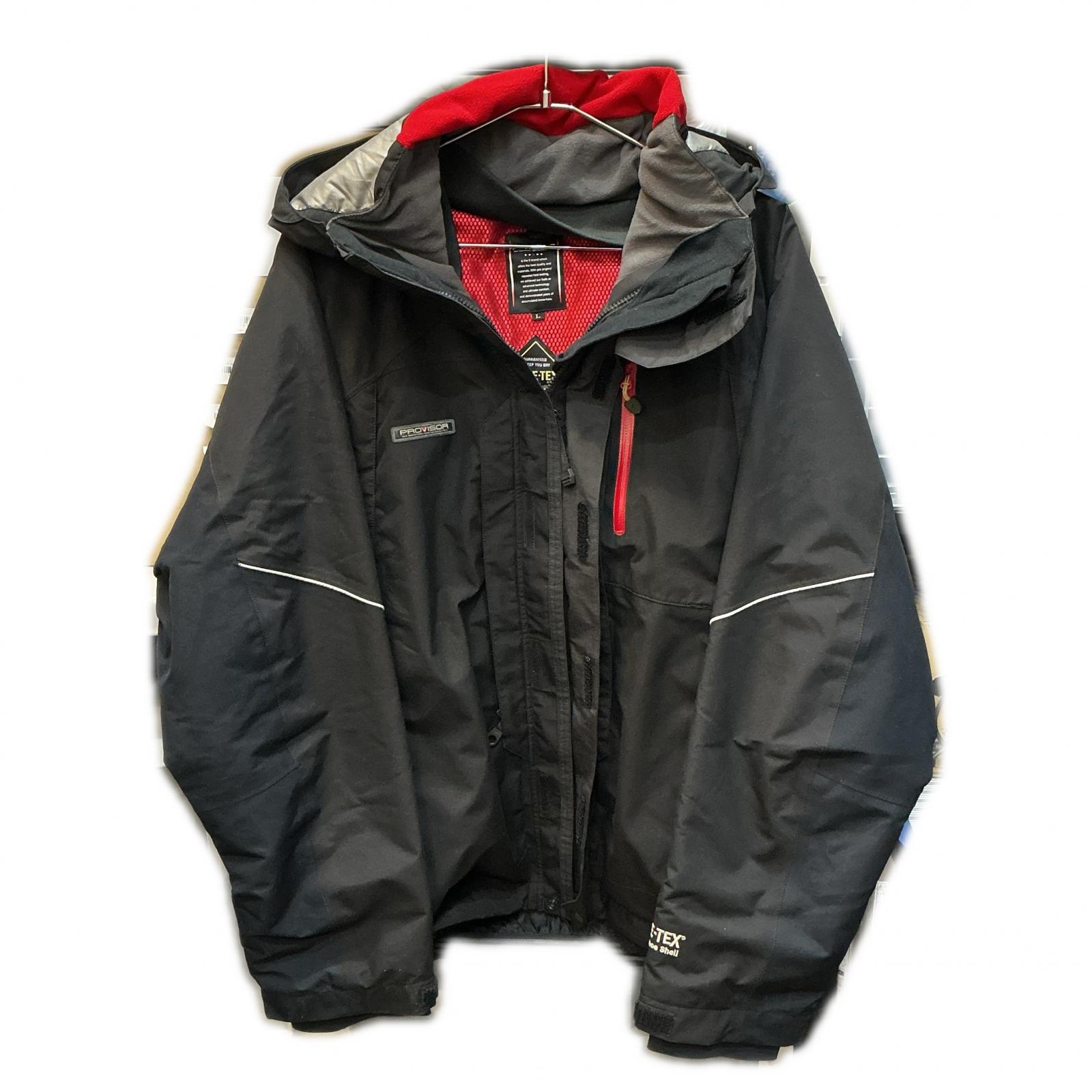 ダイワ 防寒雨合羽上衣 PW-1014 黒いこと【中古】