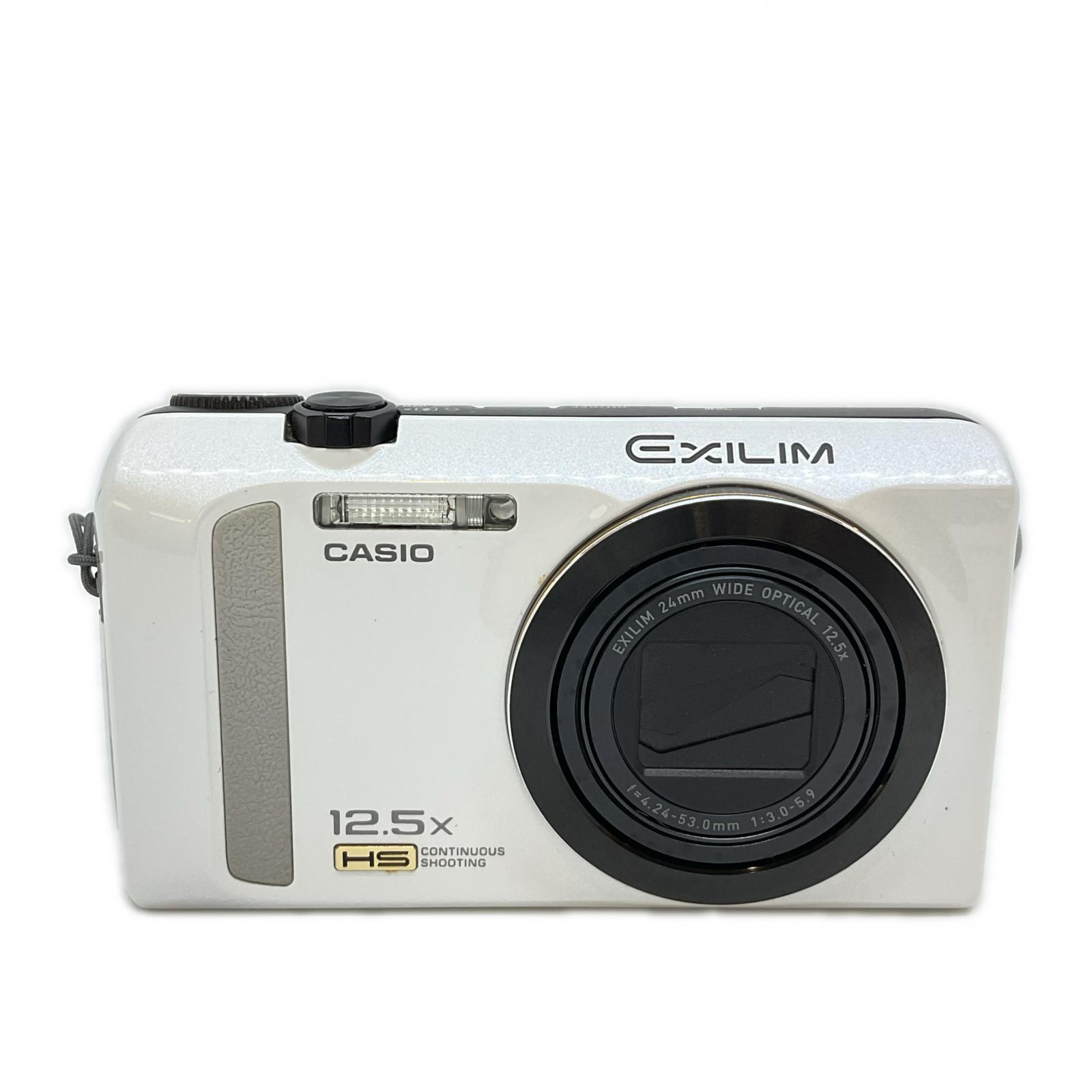 カシオ CASIO デジタル写真機 EX-ZR200 白いこと【中古】