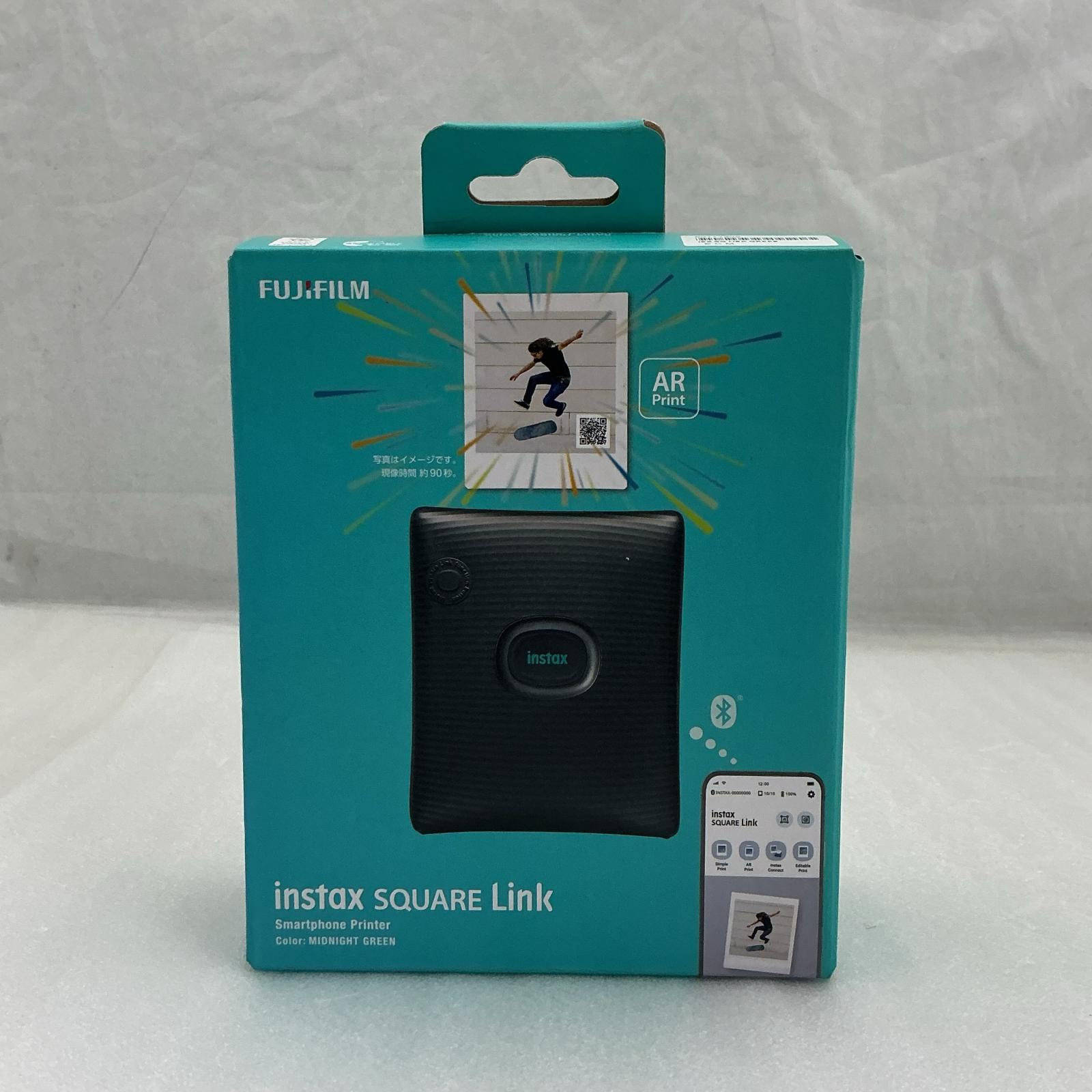 【未当てはめる】instax SQUARE Link  かっこ良い電話機専用印刷人  黒【中古】