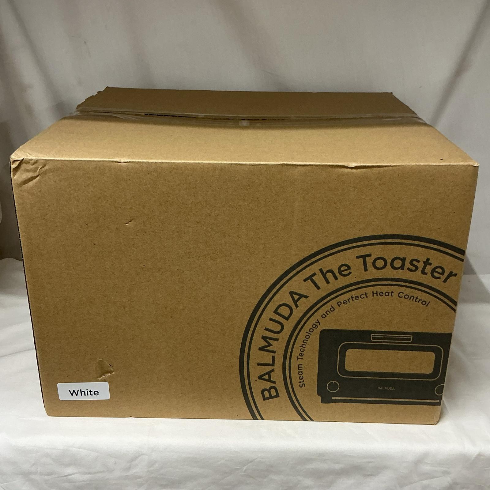 【未当て嵌める】BALMUDA The Toaster K01E-WS 白いこと