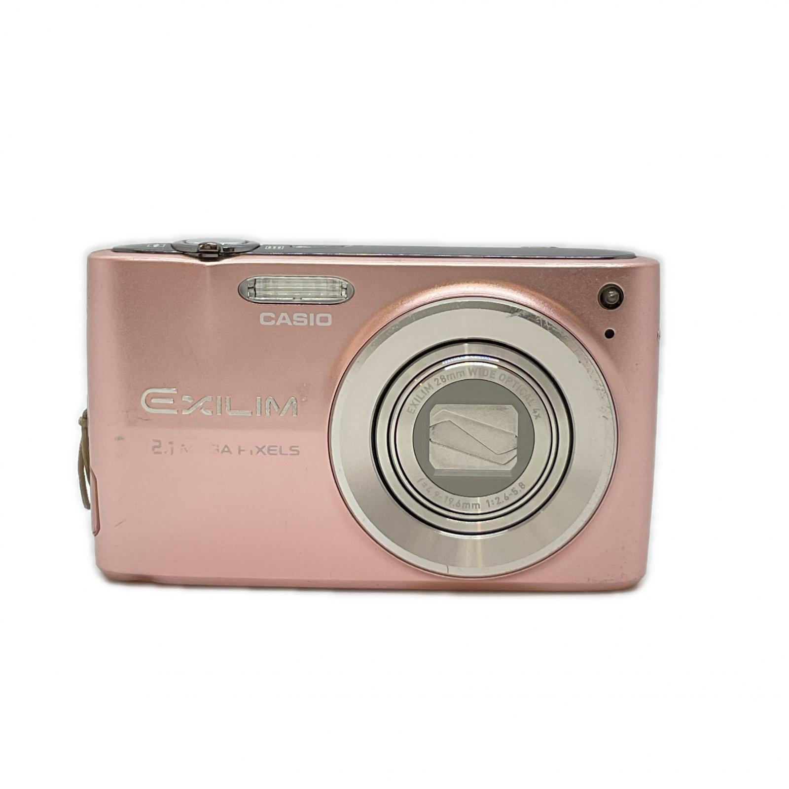 カシオ CASIO デジタル写真機 EX-Z400 サクラ色【中古】
