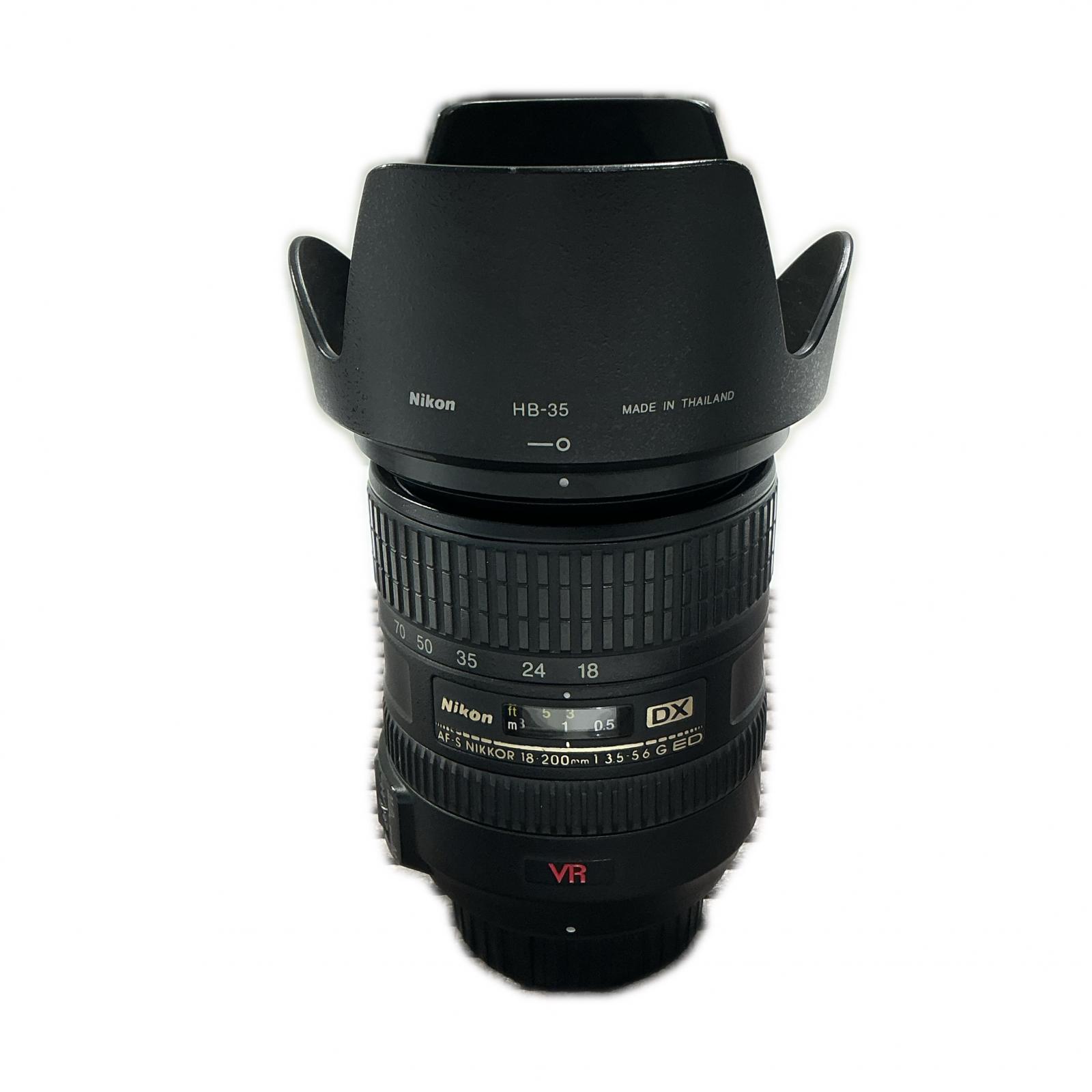 NIKON NIKON 取り替えっこ水晶体 AF-S NIKKOR 18-200粍 f/3.5-5.6G ED VR【中古】