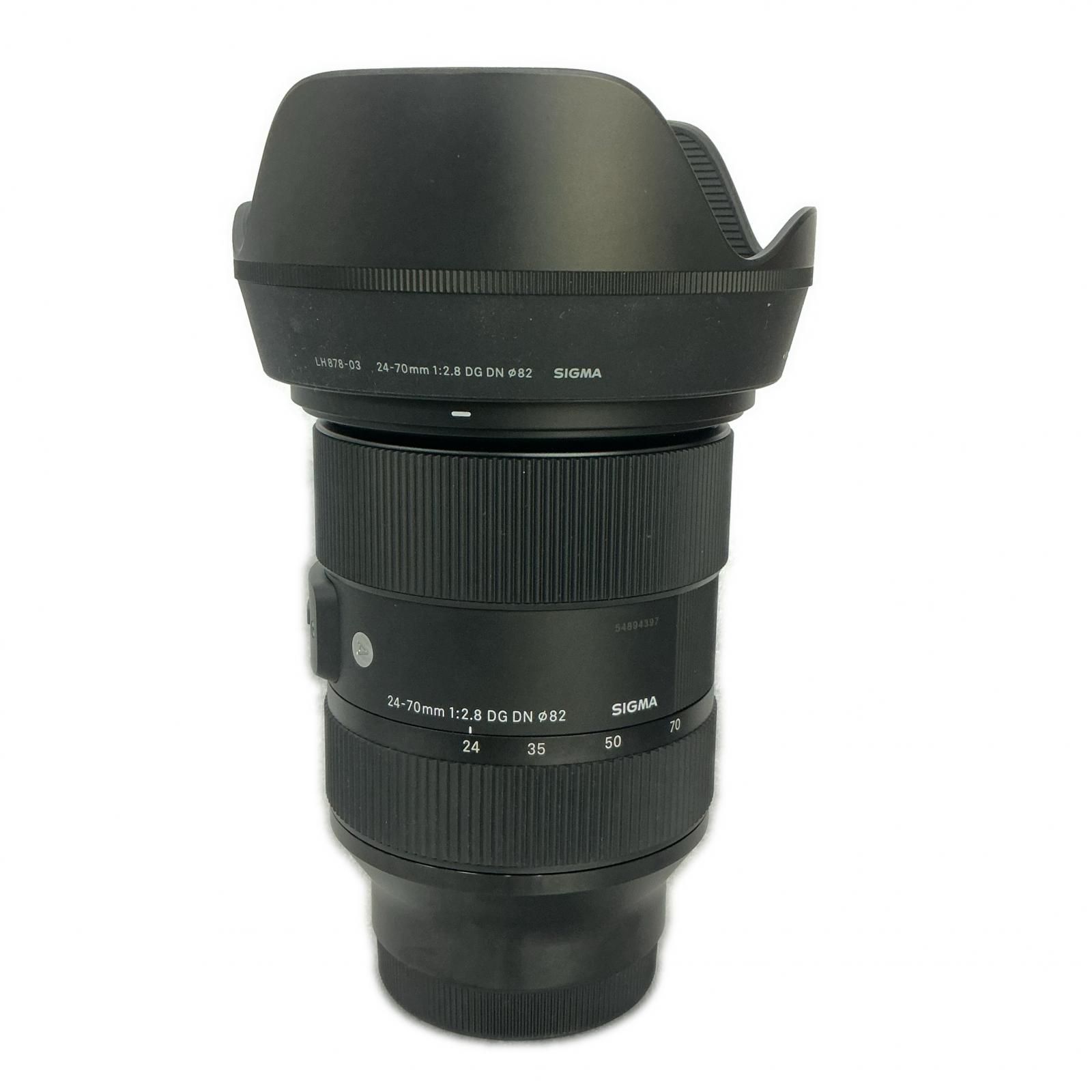 SIGMA SIGMA 24-70粍 F2.8 DG DN 黒いこと【中古】