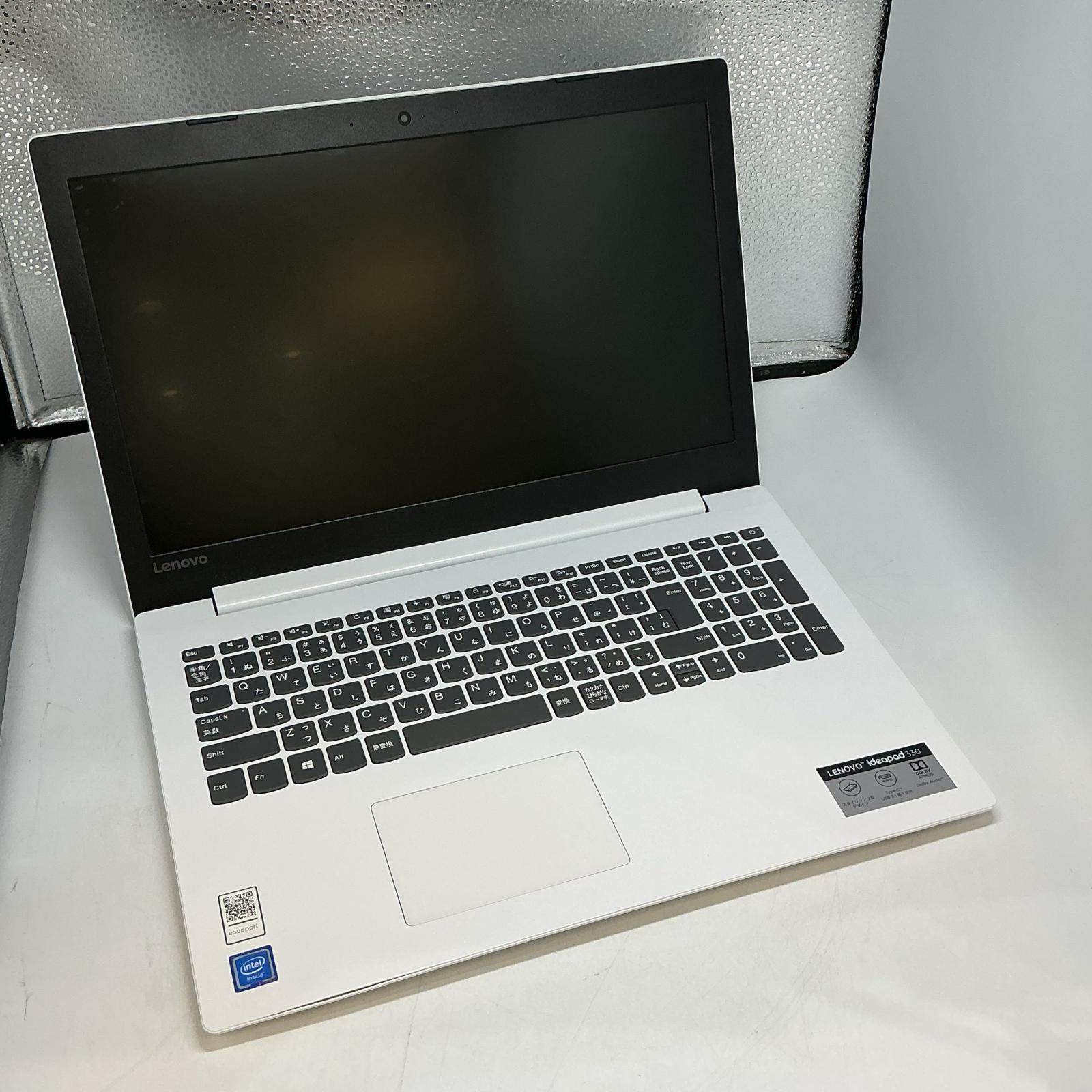 【全品ポイント10倍!要エントリー】【期間限定セール】Lenovo ノートパソコン ideapad 330 ホワイト【中古】|ワットマン店