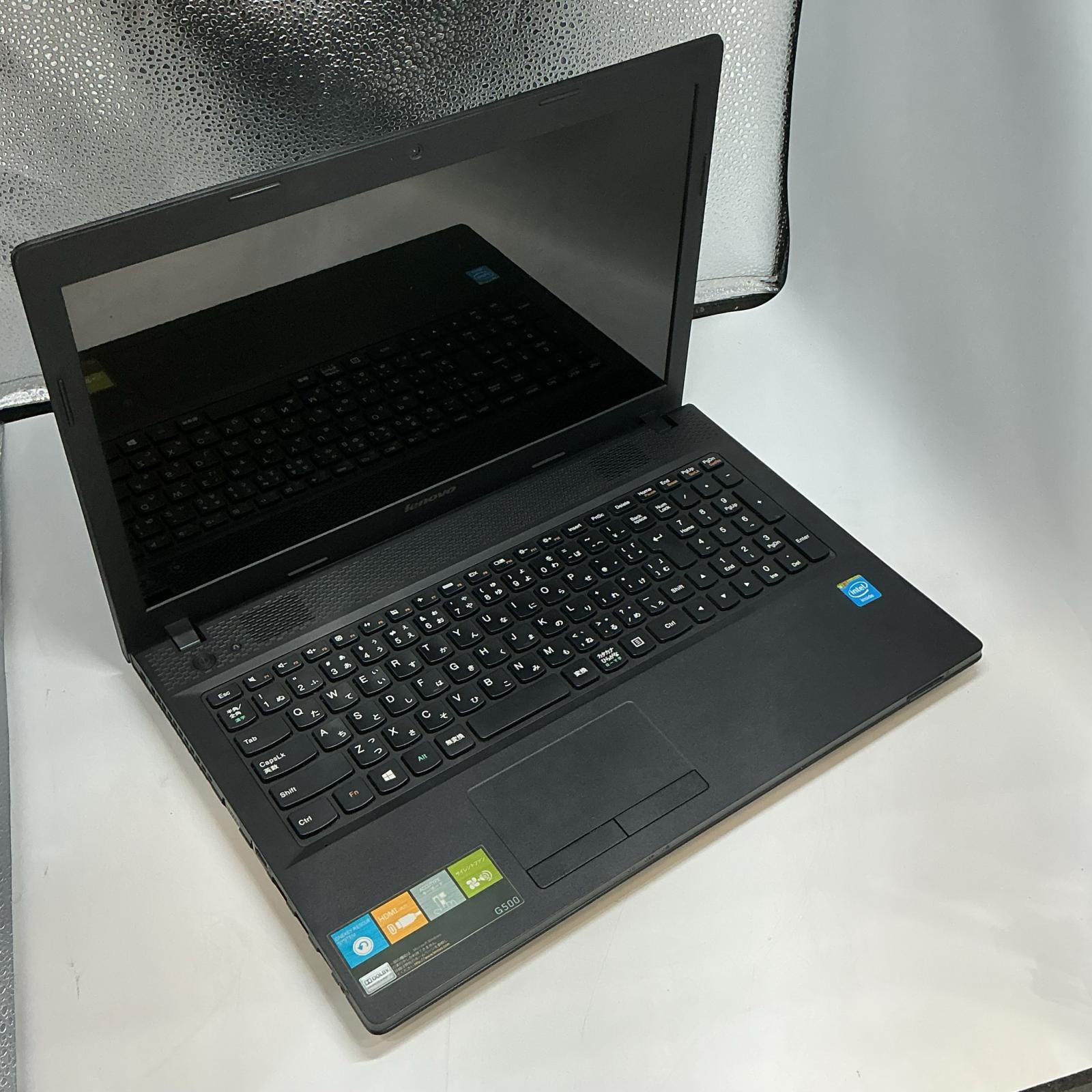 【全品ポイント10倍！要エントリー】【期間限定セール】Lenovo ノートパソコン G500 20236 ブラック【中古】｜ワットマン店
