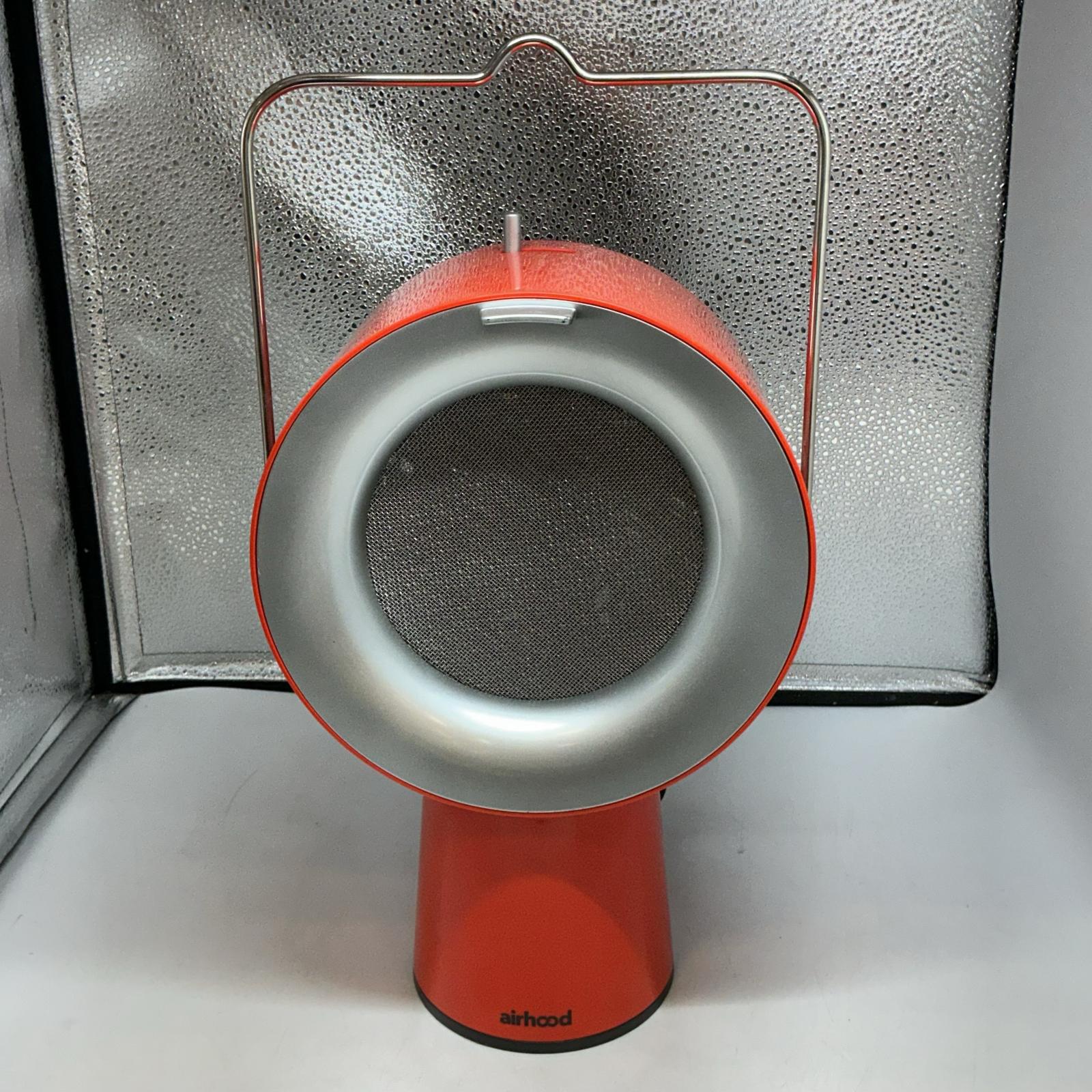 AirHood ポータブルレンジフード AH-01AJ 赤いこと【中古】