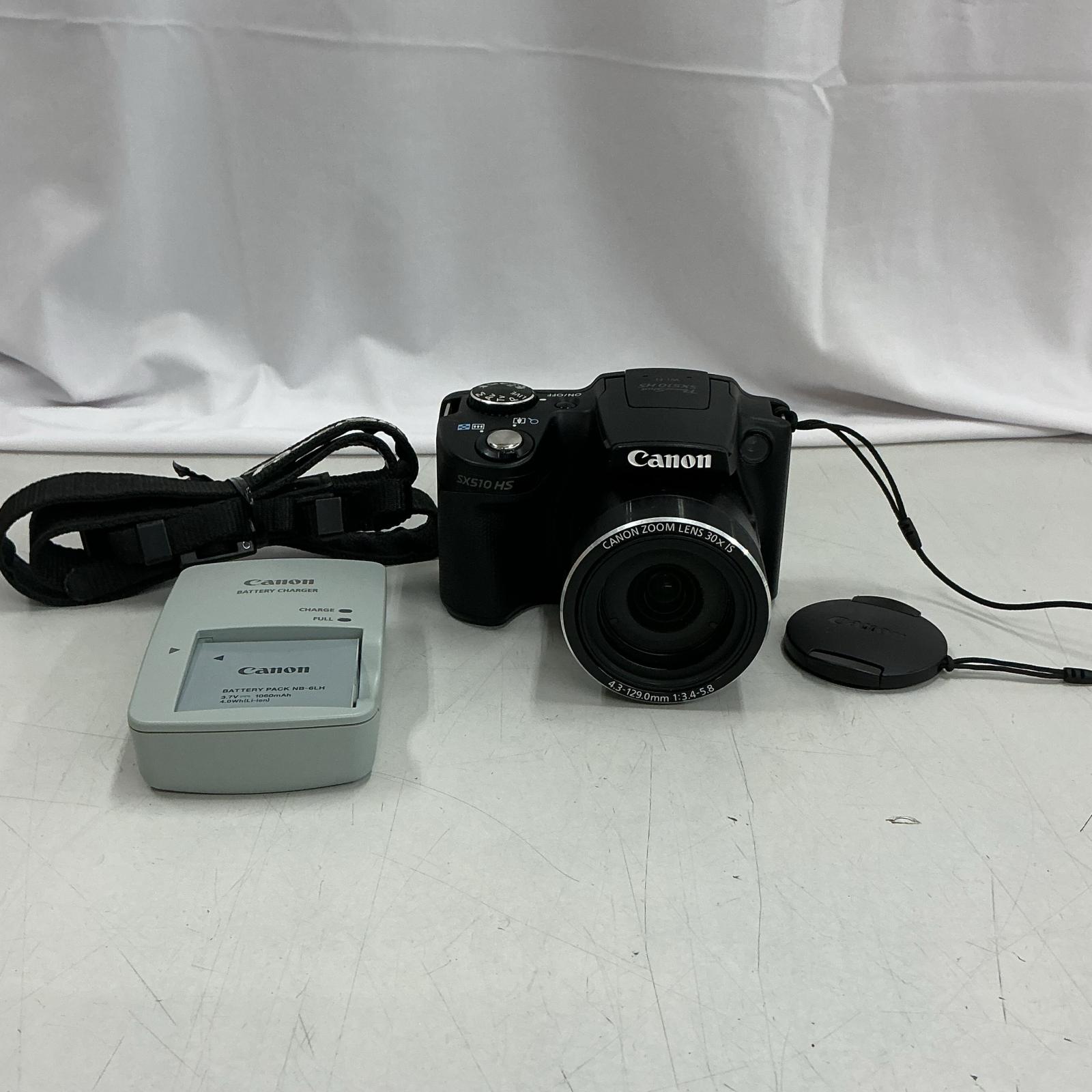 キヤノン デジタル写真機 Canon PowerShot SX510 HS 黒いこと【中古】