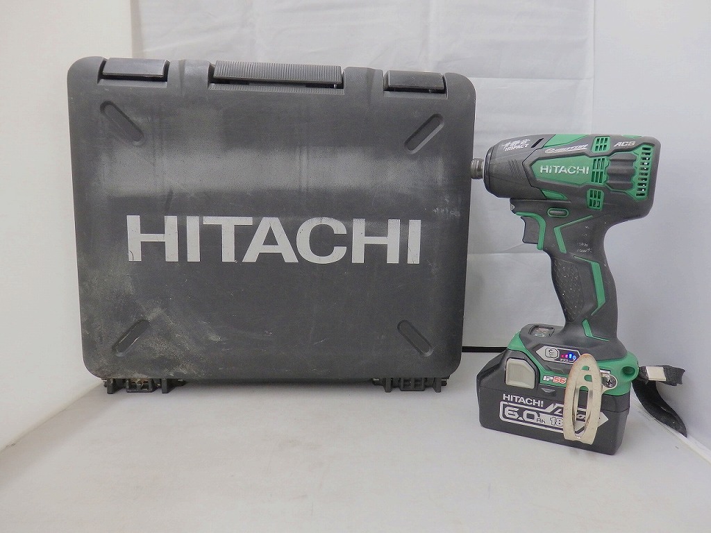 【継続期間押さえる大売り出し】ハイコーキ HiKOKI 申し受ける式インパクトドライバ WHP18DBL 【中古】
