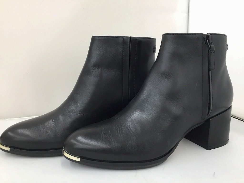 【全品ポイント10倍！要エントリー】【期間限定セール】コールハーン COLE HAAN ショートブーツ W15824 【中古】｜ワットマン店