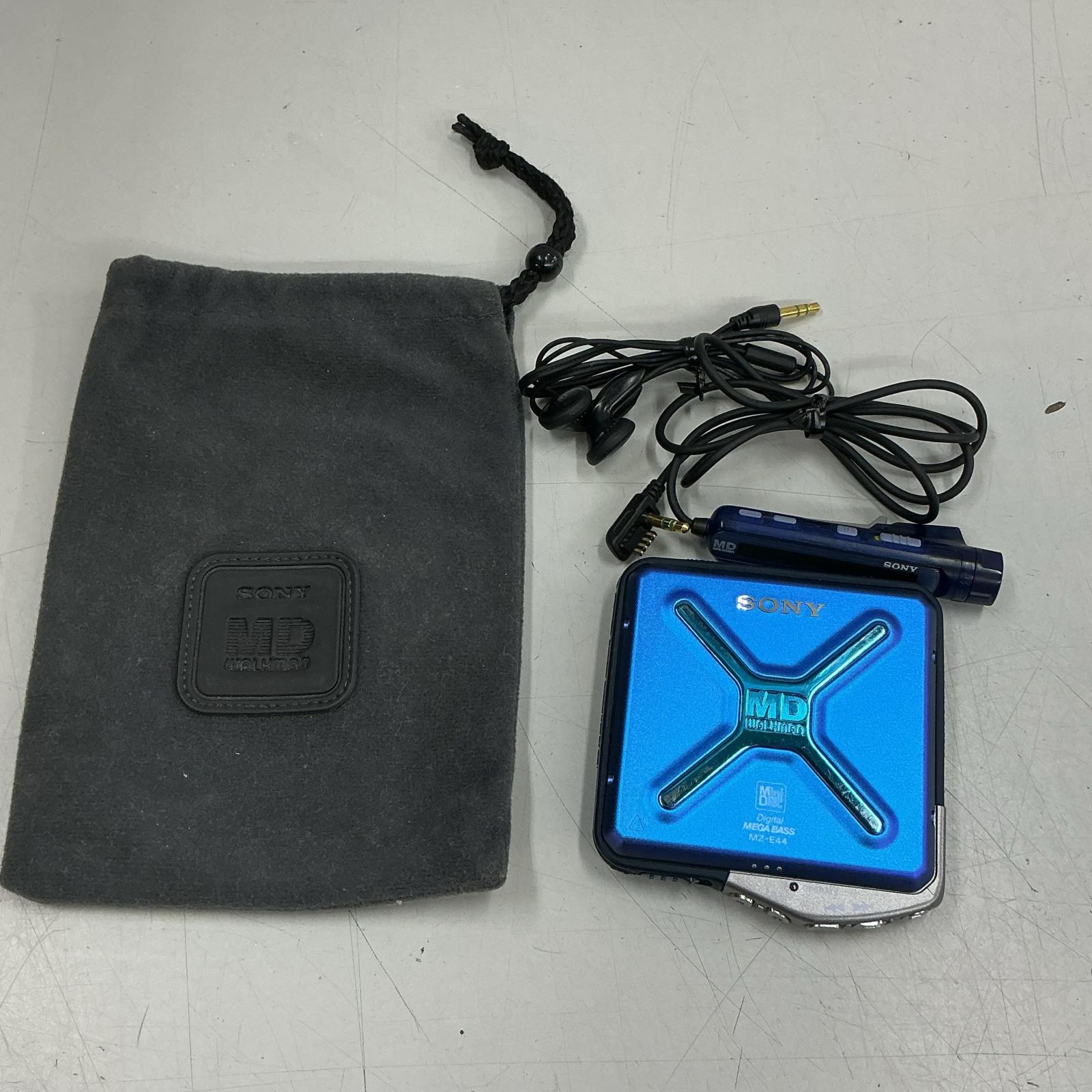 【ジャンク】ソニー SONY MDウォークマン MZ-E44 MD WARKMAN【中古】