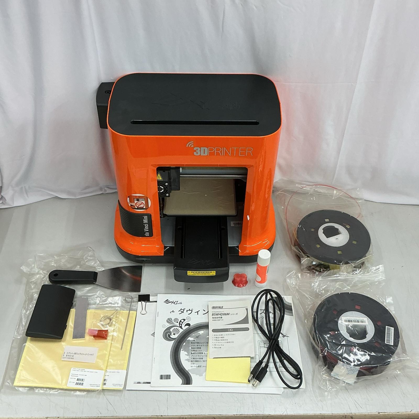 【ジャンク】3D印刷人 XYZprinting XYZprinting  地方検事 Vinci mini w【中古】