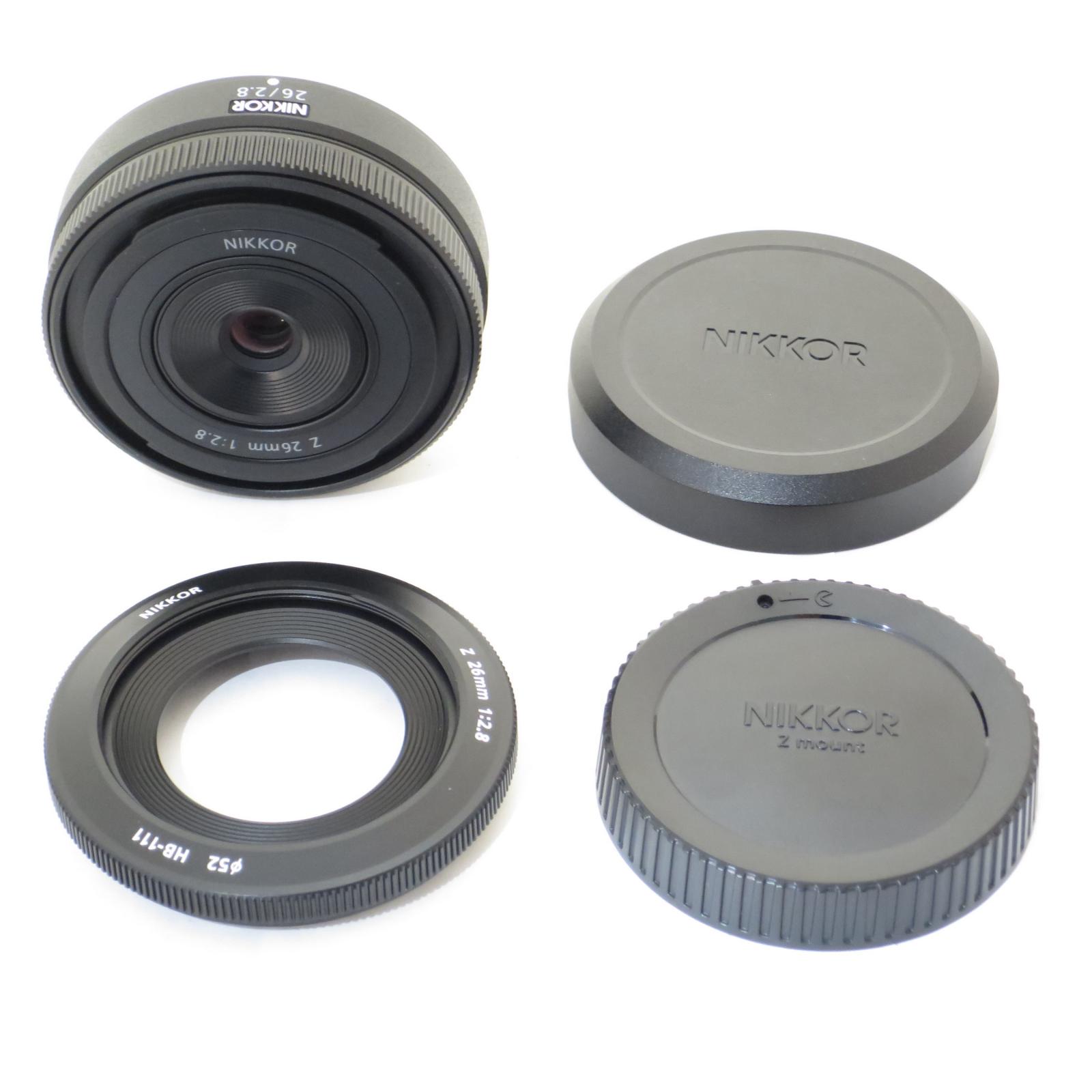 ニコン Nikon 水晶体 NIKKOR Z 26粍 f2.8