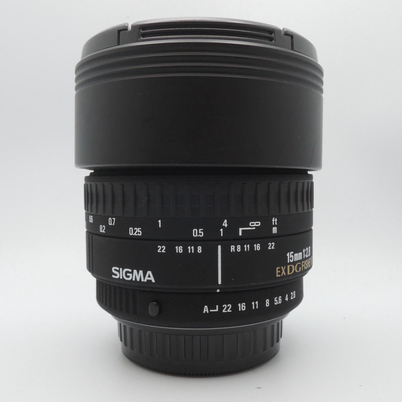 シグマ SIGMA 水晶体 15粍 f2.8 EX DG FISHEYE