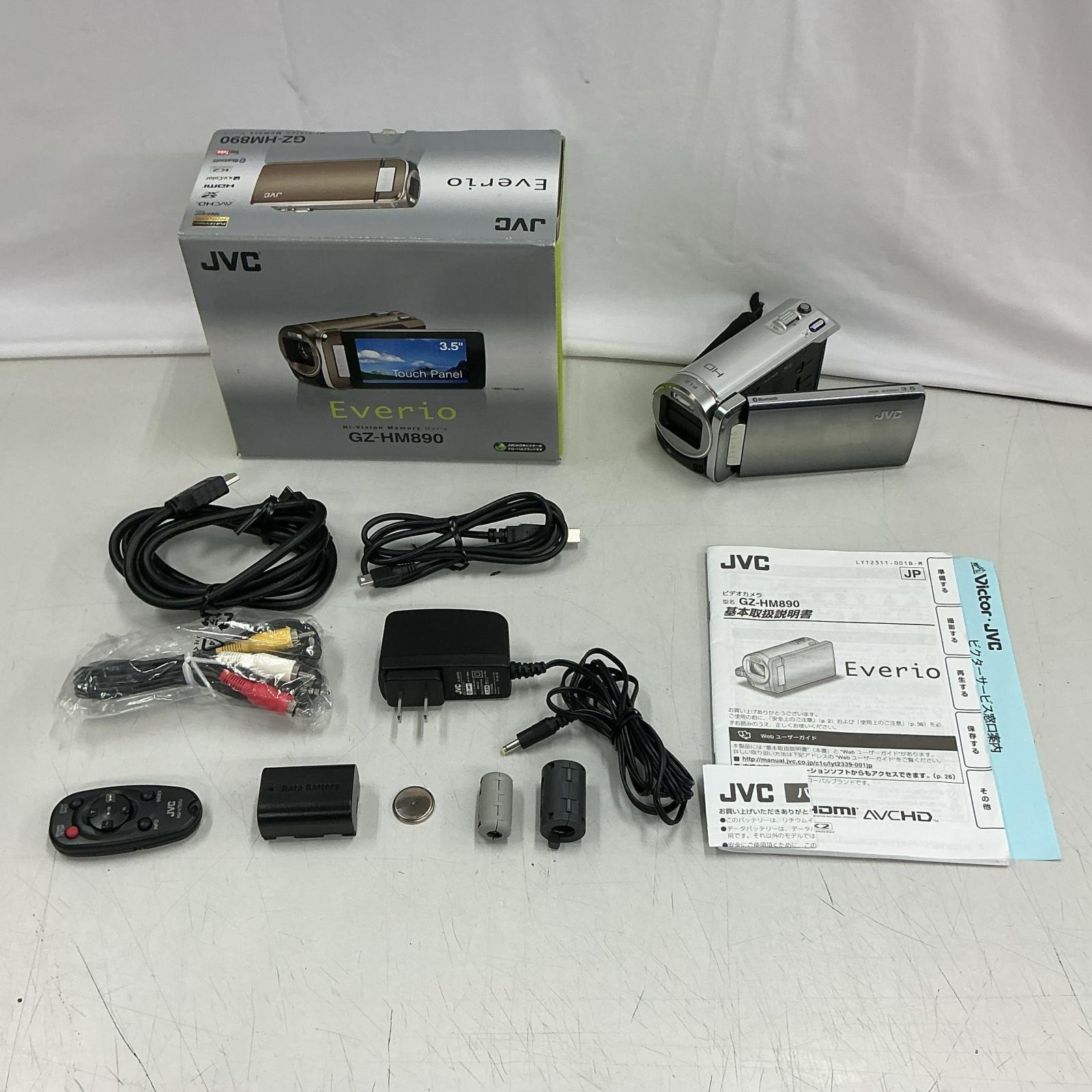 テレビカメラ Everio GZ-HM890 JVC【中古】