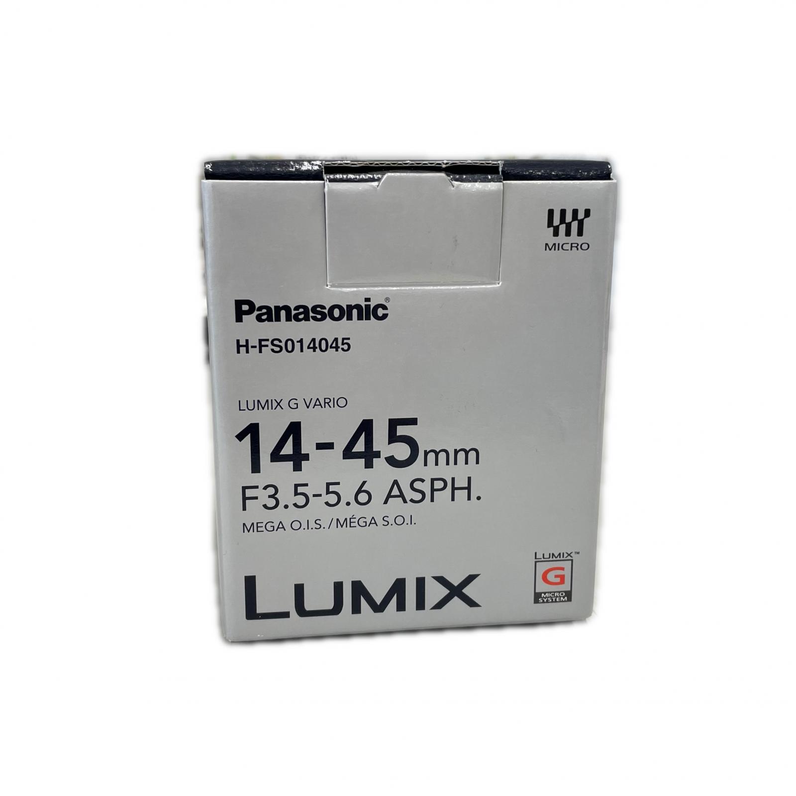 LUMIX LUMIX 取り替えっこ水晶体 H-FS014045 黒いこと【中古】