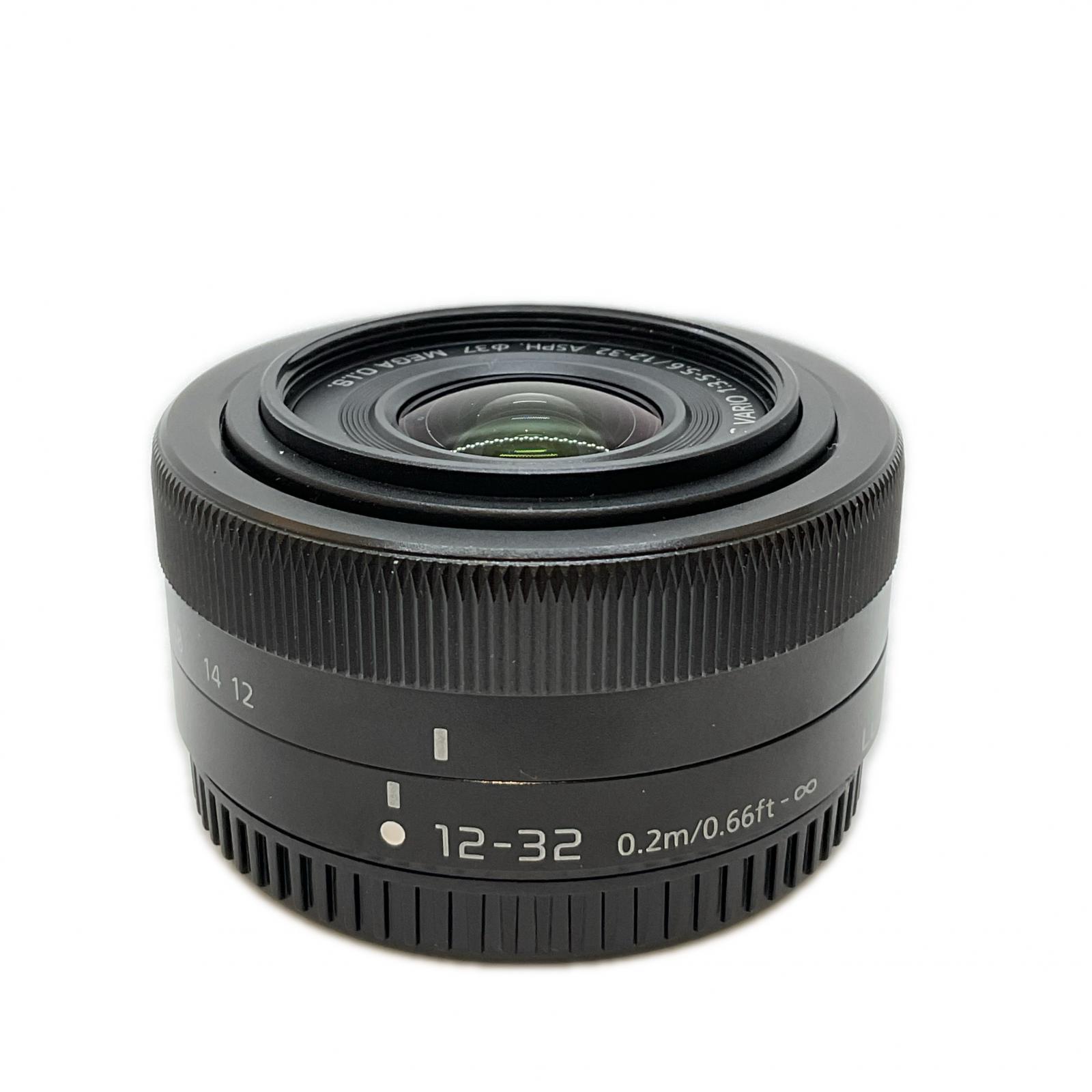 パナソニック Panasonic LUMIX G VARIO 12-32粍 F3.5-5.6 ASPH. MEGA OIS【中古】