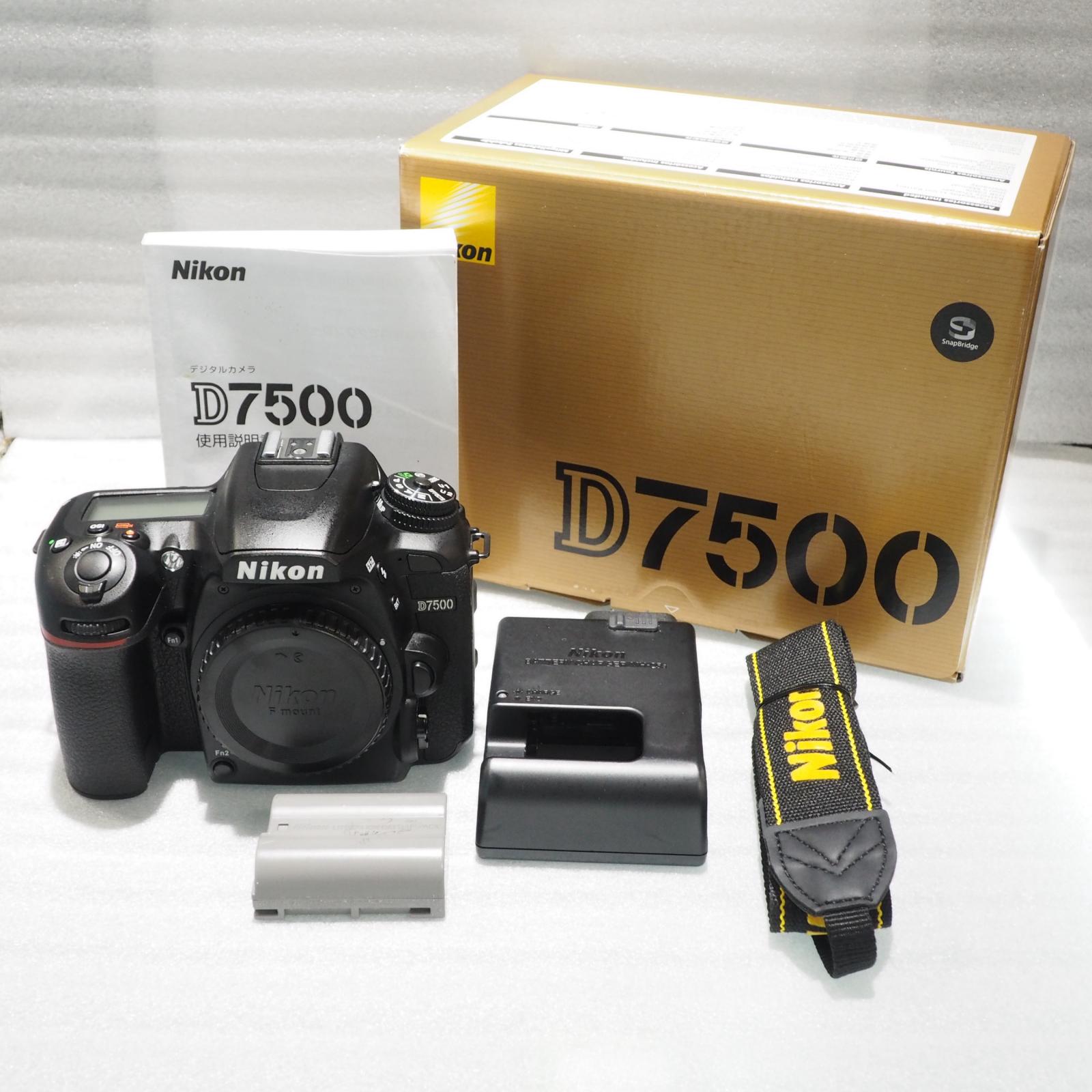 Nikon デジタル一眼写真機 D7500【中古】