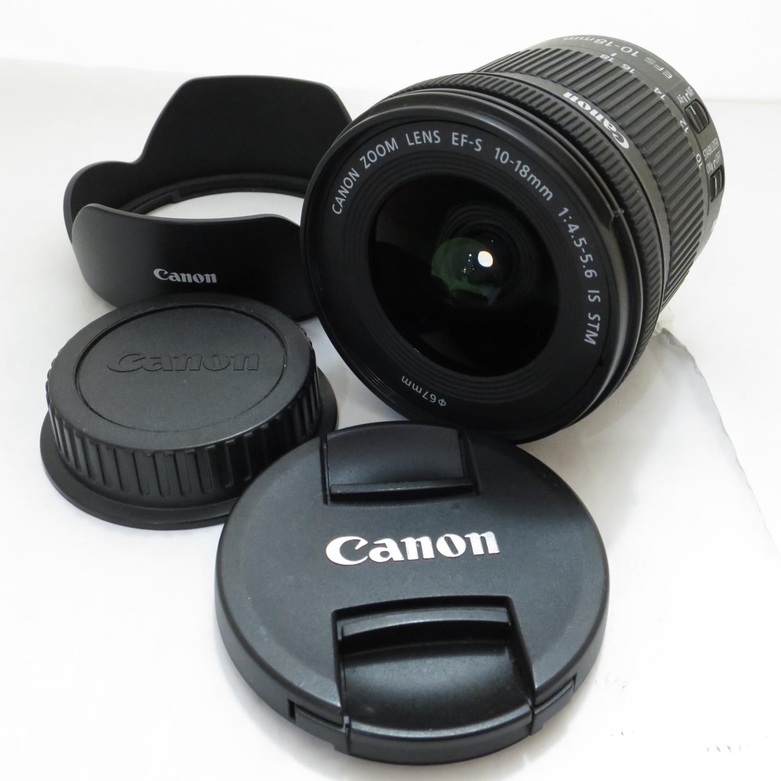 加農砲 canon 写真機水晶体 EF-S 10-18粍 F4.5-5.6 IS STM