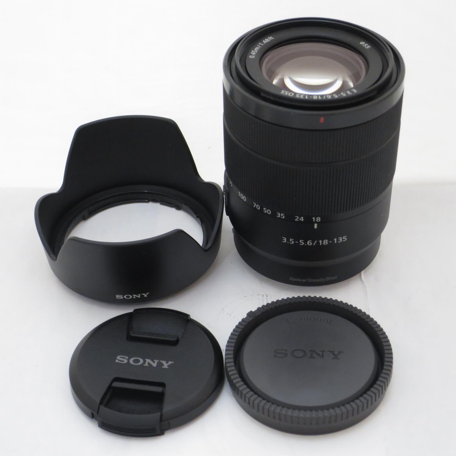 ソニー SONY APS-C専用Eマウント望遠レンズ E 18-135粍 F3.5-5.6 OSS