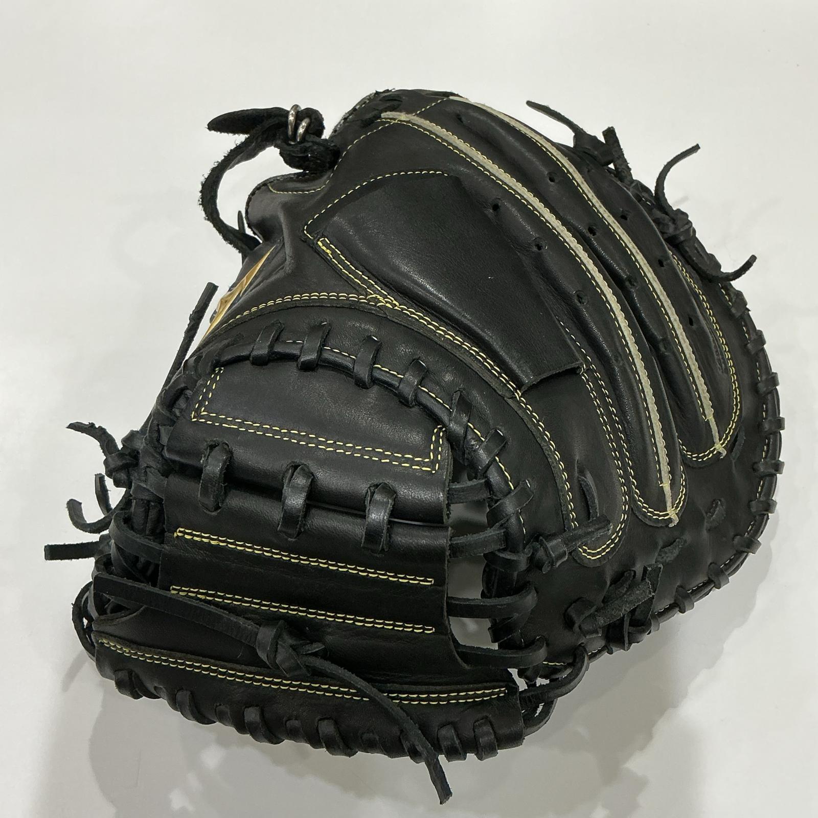 mizuno ベイスボール地球儀 SELECT9 黒いこと 軟式用地球儀 右利き用【中古】
