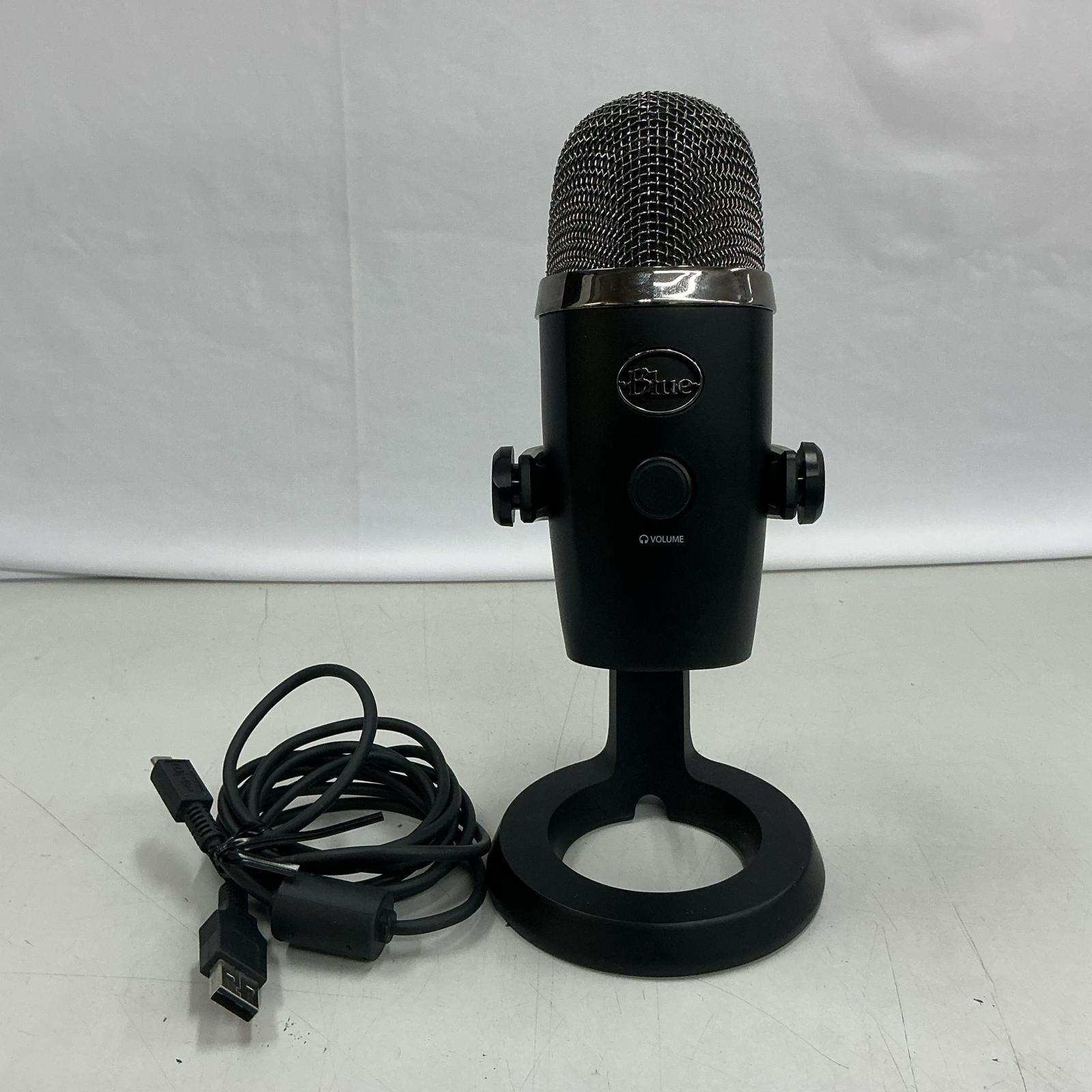 Blue Yeti nano A00136 黒いこと USBマイクロホン【中古】