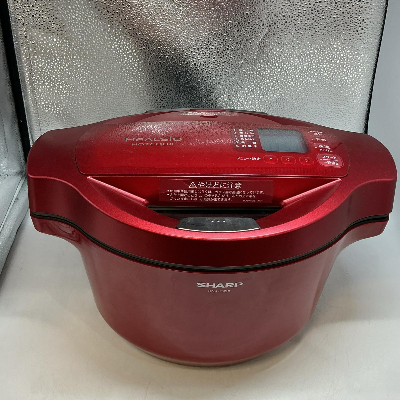 SHARP ヘルシオ 熱っぽいまかない方 KN-HT99A 赤いこと【中古】
