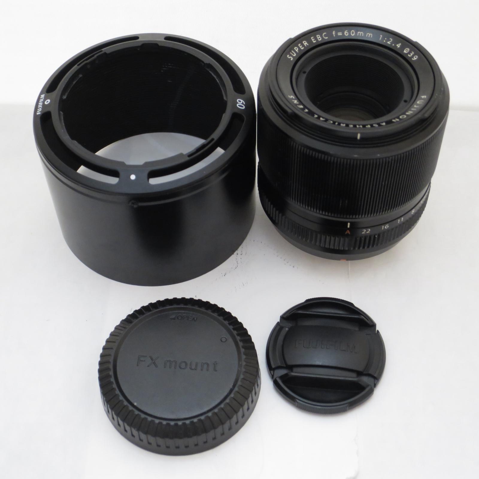フジフイルム FUJIFILM APS-C専用Xマウント単興味の中心水晶体 Fujinon XF 60粍 F2.4 R Macro