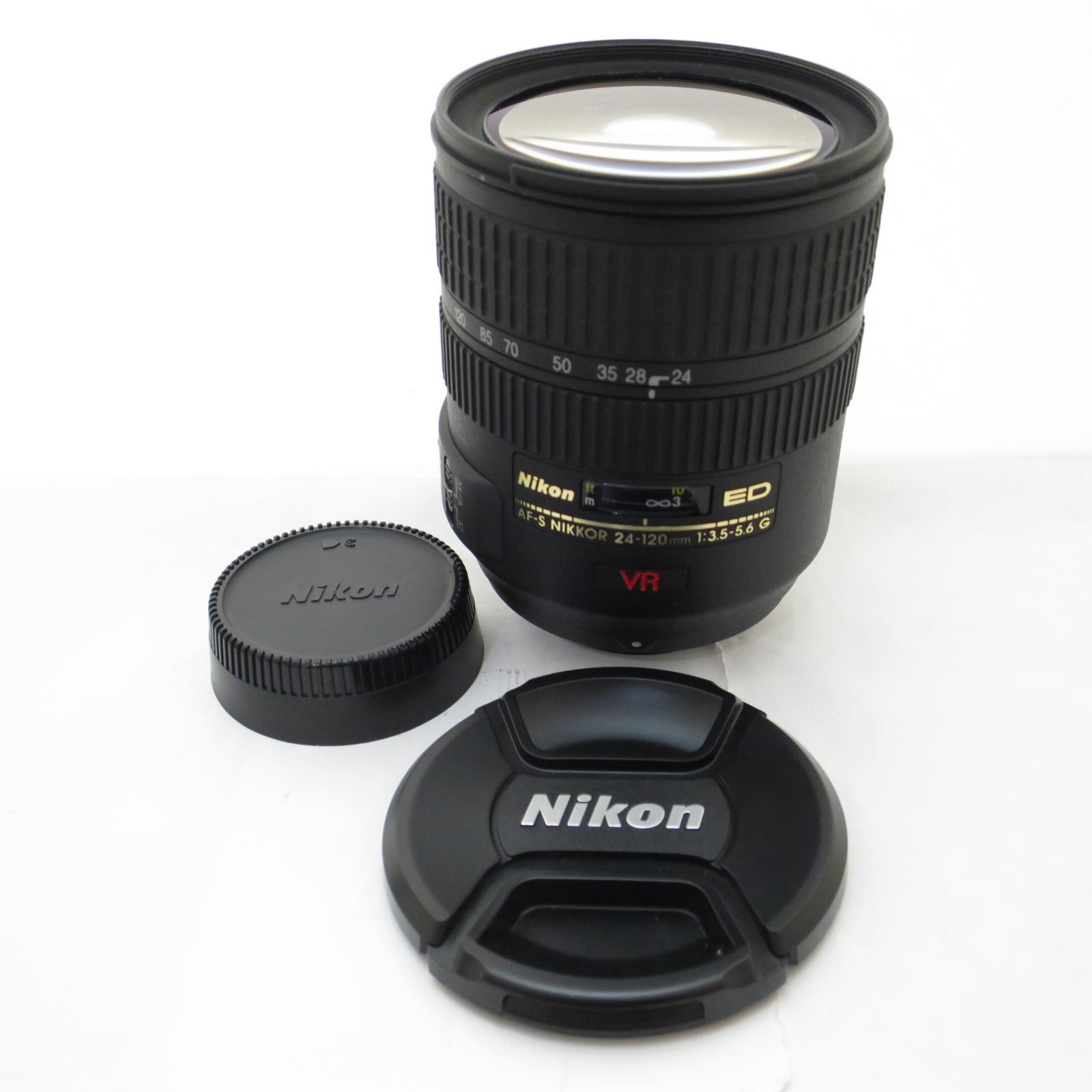 ニコン Nikon フルサイズ相応うFマウント望遠レンズ AF-S VR Zoom-Nikkor 24-120粍 f/3.5-5.6G IF-ED