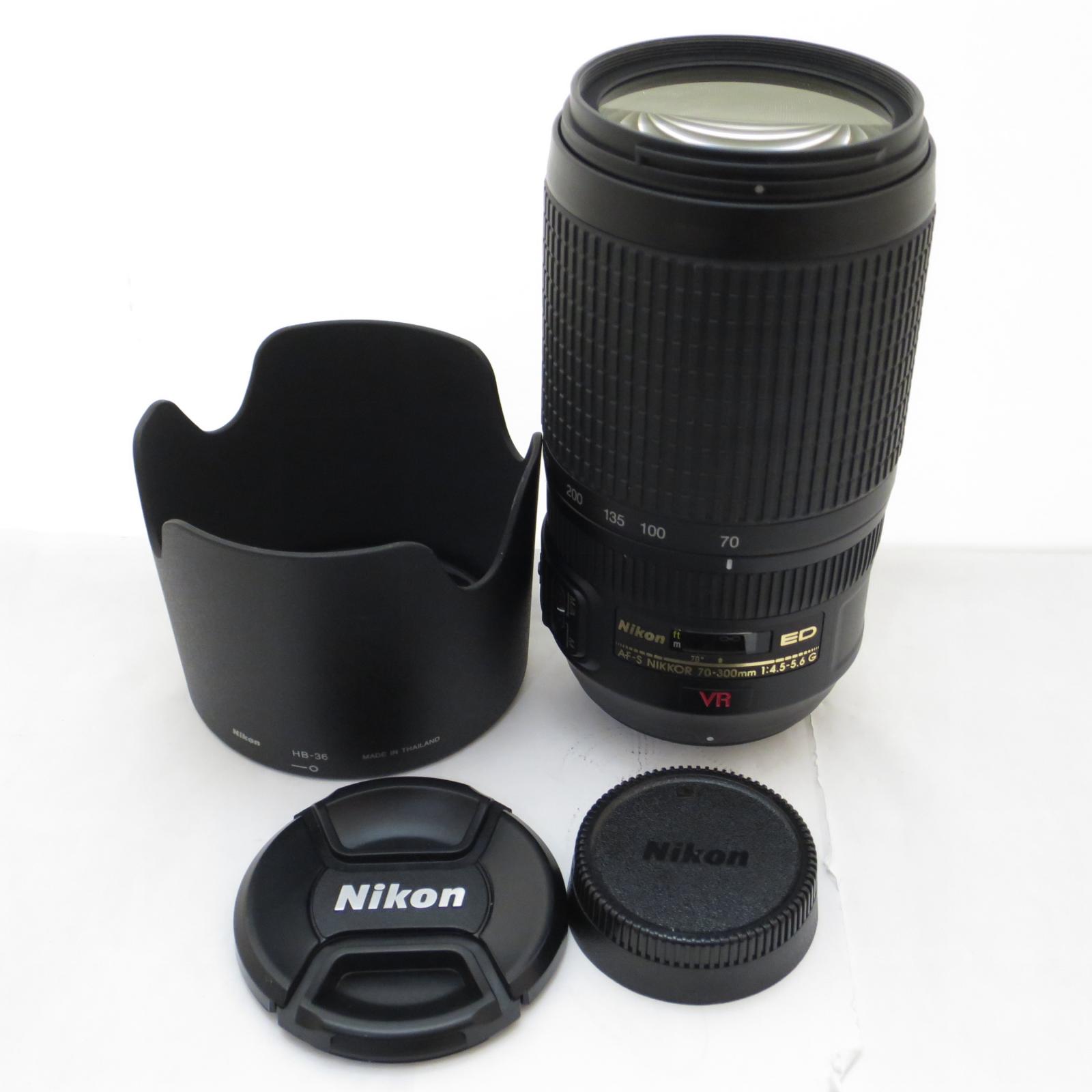 ニコン Nikon フルサイズ相応うFマウント望遠レンズ AF-S VR Zoom-Nikkor 70-300粍 f/4.5-5.6 G IF-ED