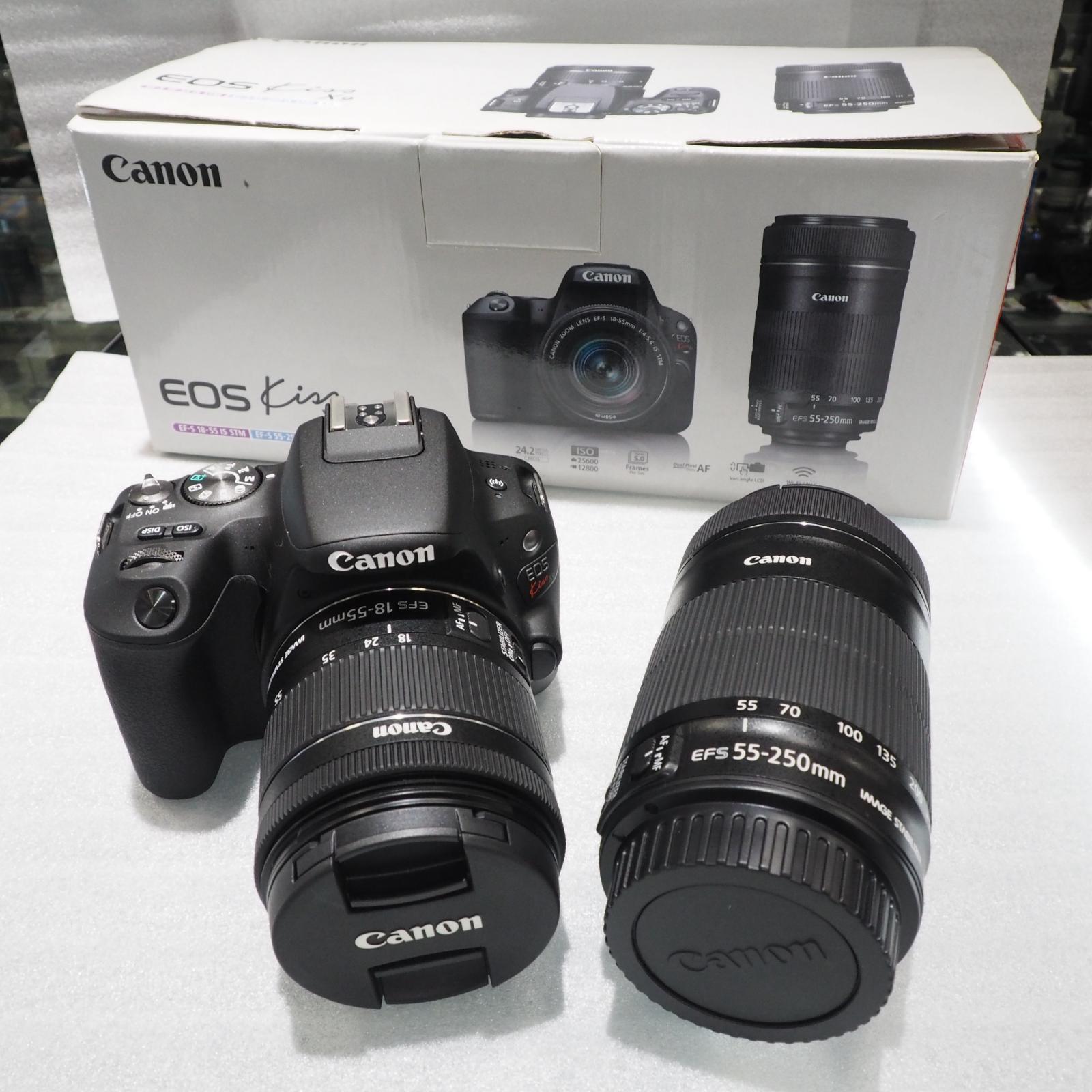 Canon デジタル一眼写真機 EOS Kiss X9 ダブルズームキット【中古】