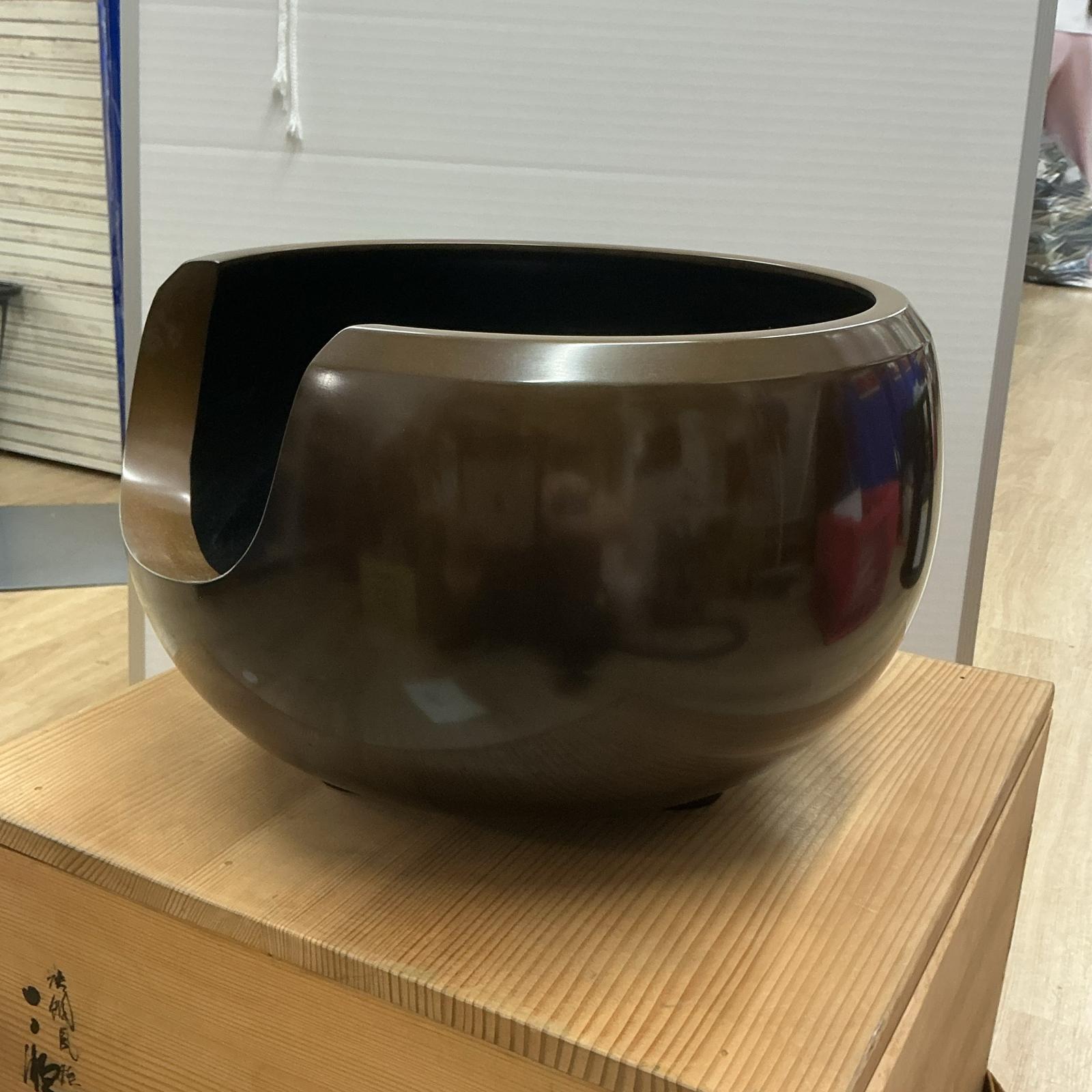 風炉 唐銅製【中古】