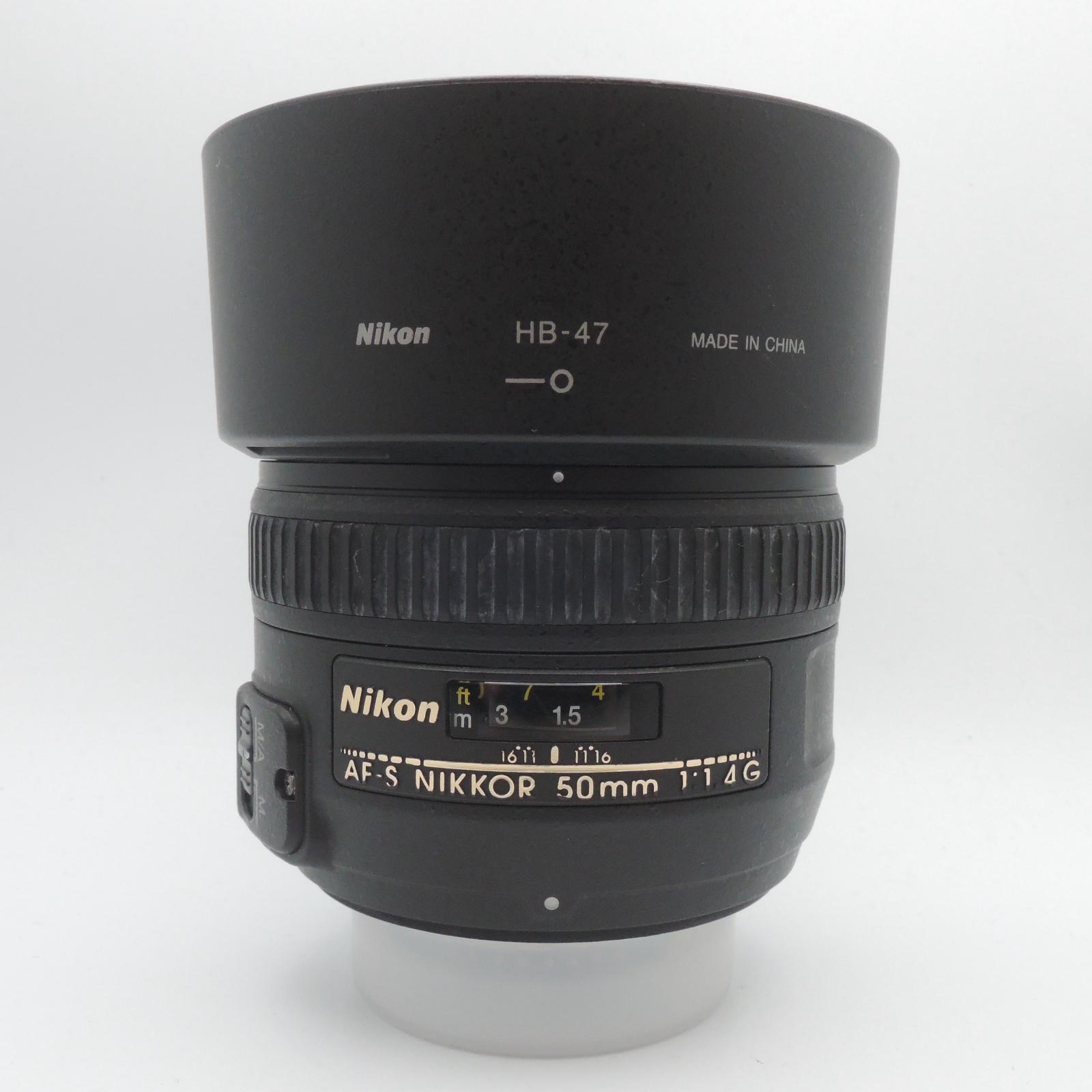 ニコン Nikon 水晶体 AF-S 50粍 f1.4G