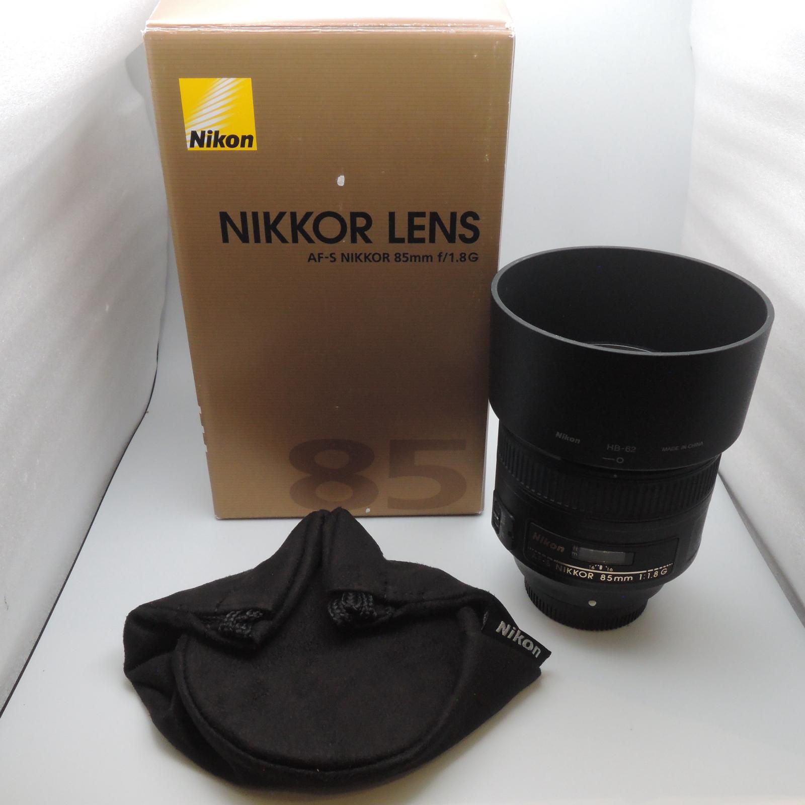 ニコン Nikon 水晶体 AF-S NIKKOR 85粍 f1.8G