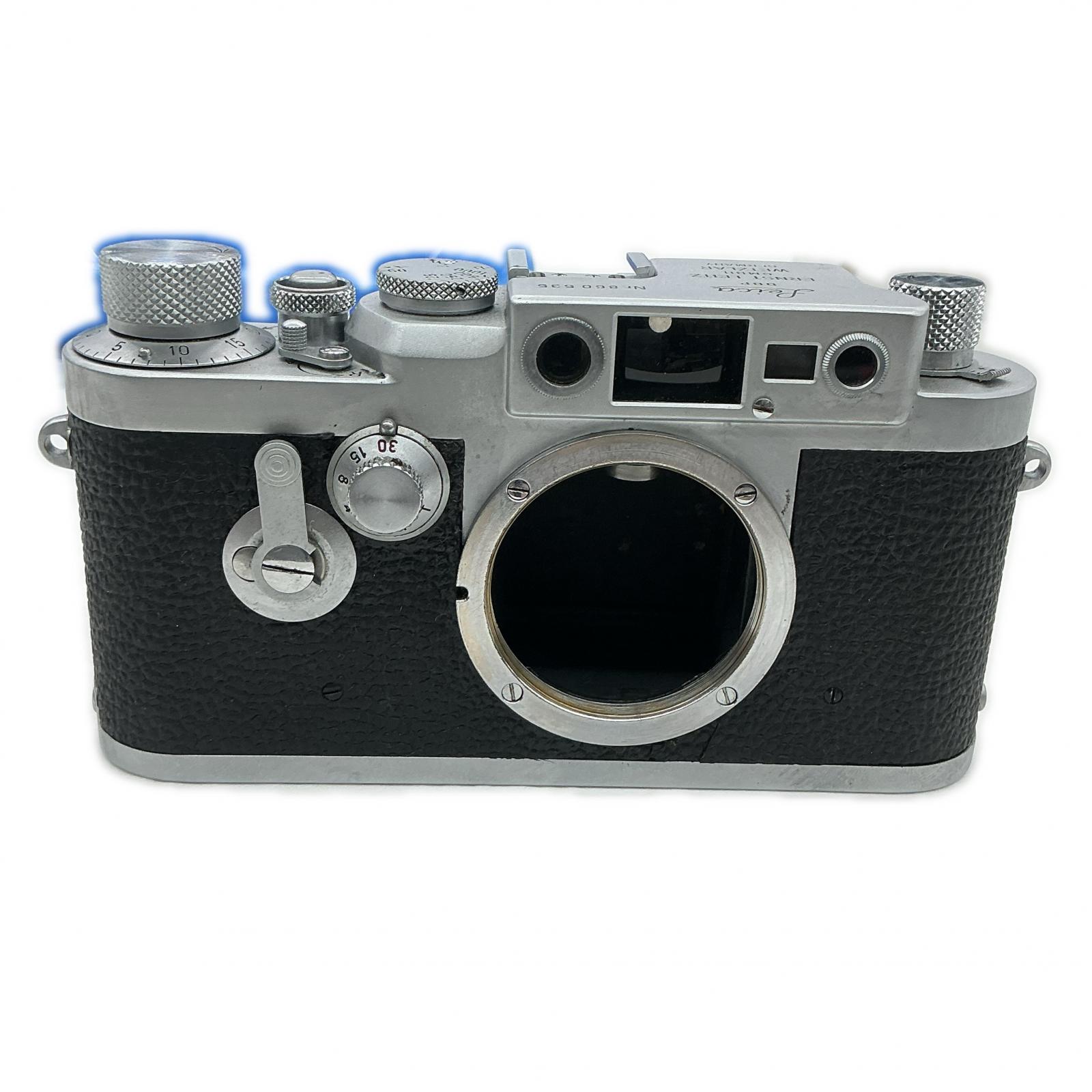 Leica Leica 写真フィルム写真機 Leica バルナック IIIg しろがね色【中古】