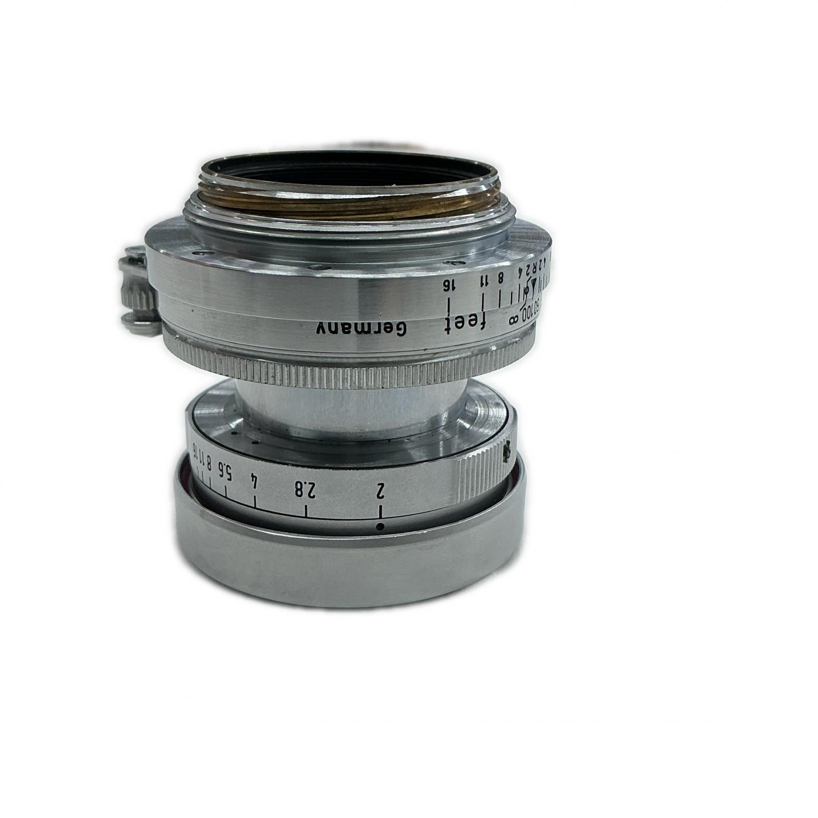 【難あり】Leica Leica Leica Summicron L 50粍 F2 しろがね色【中古】