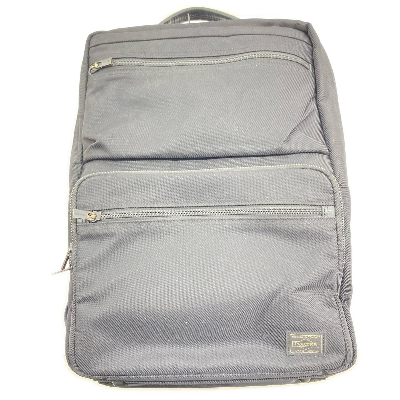 【難あり】ボーイ PORTER デイパック/うしろ側容器に並べる 681-17977 黒いこと【中古】