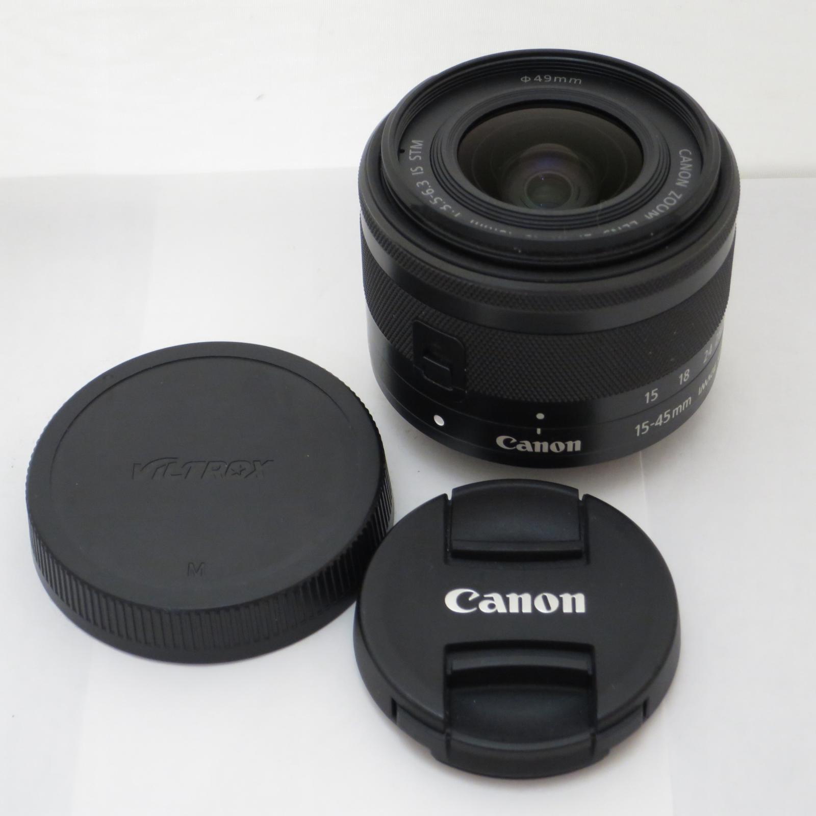 キヤノン Canon APS-C専用EF-Mマウント望遠レンズ EF-M 15-45粍 F3.5-6.3 IS STM