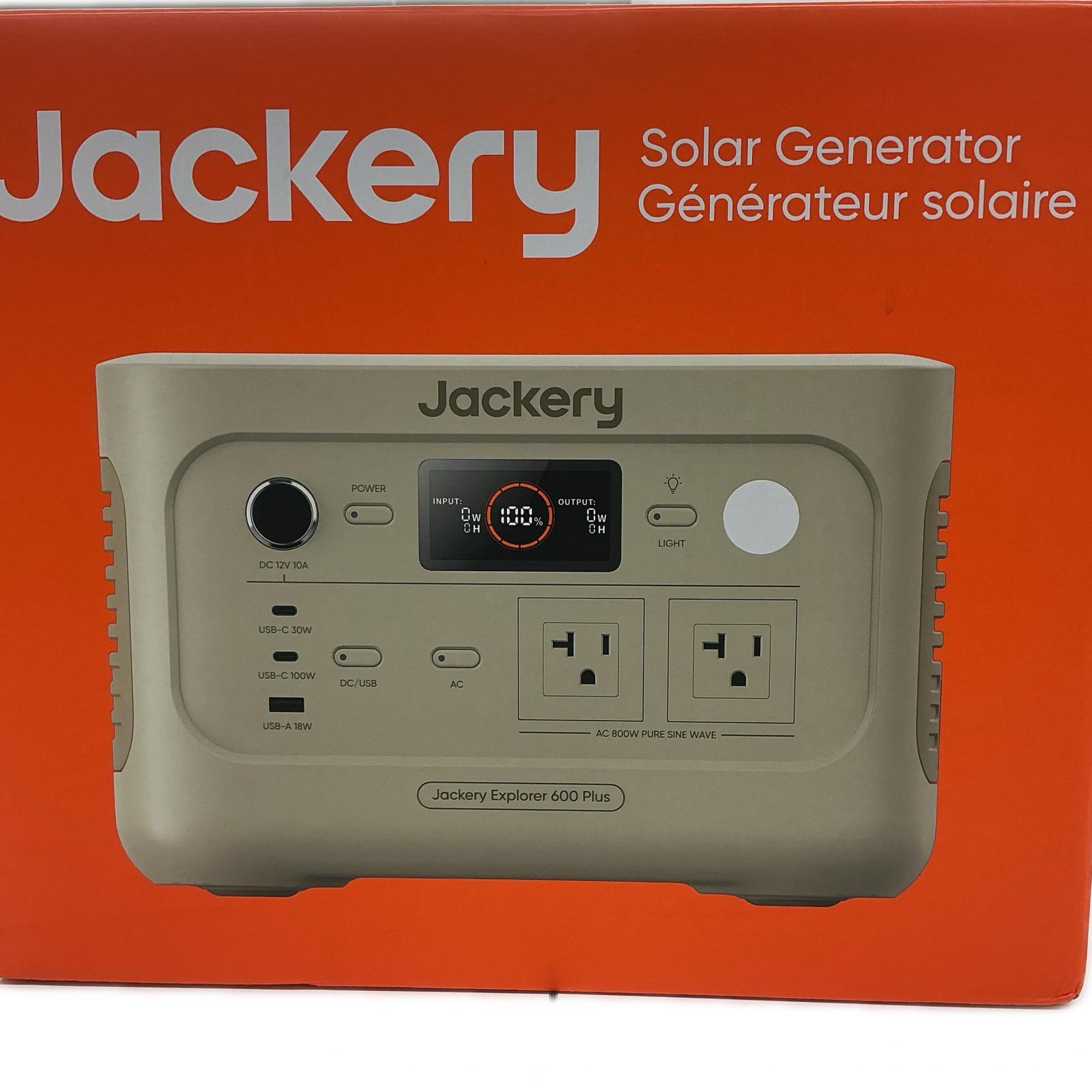 【未当て嵌める】Jackery Jackery アウトドア Jackery Explorer 600 Plus【中古】