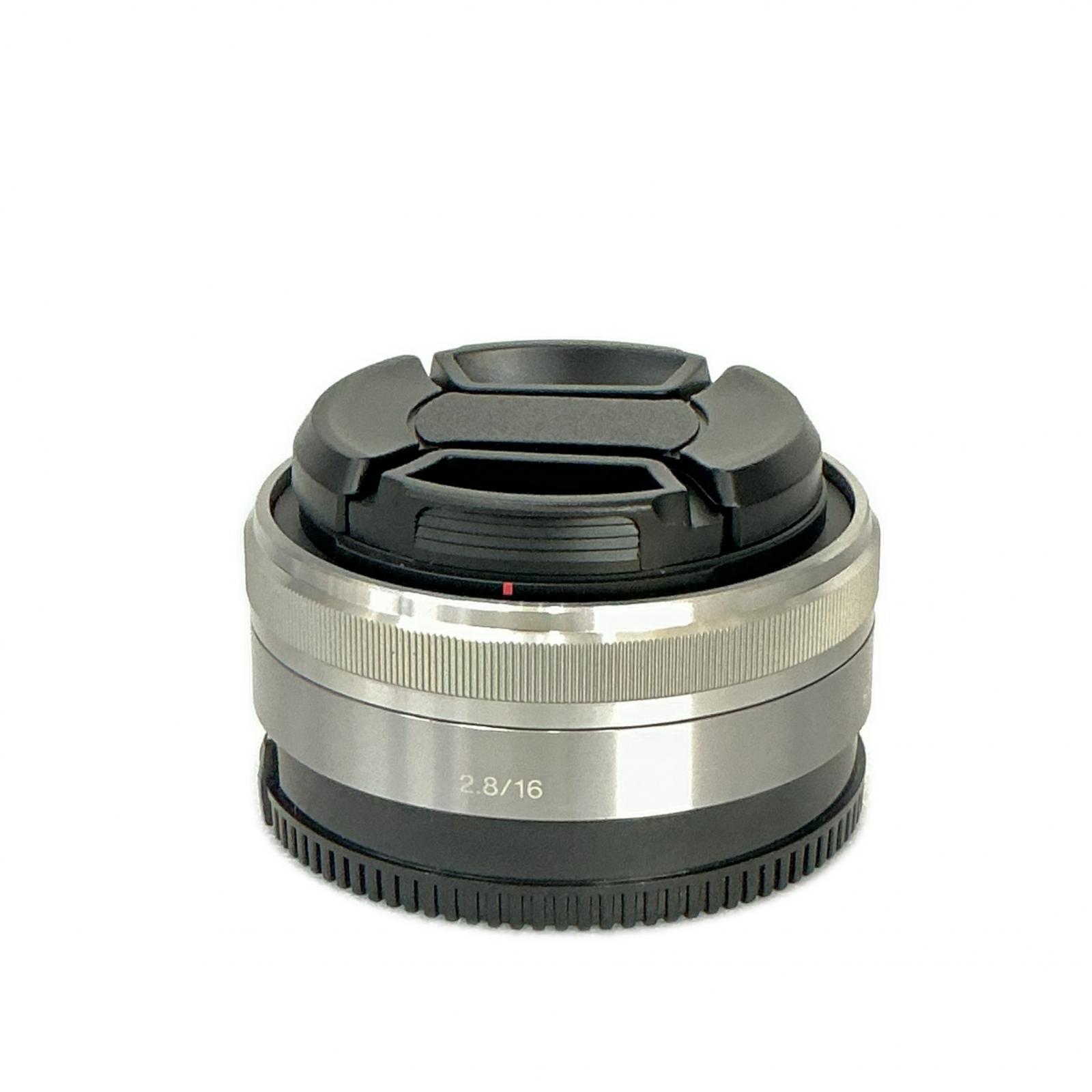 Sony Sony 取り替えっこ水晶体 SEL16F28 しろがね色【中古】