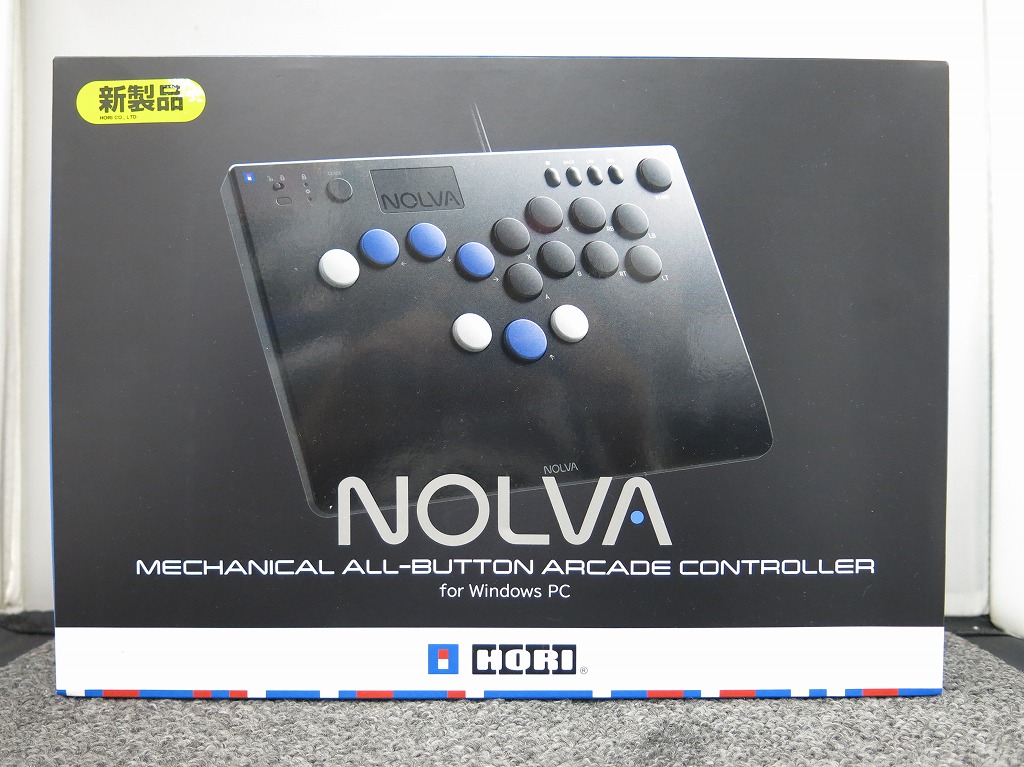 HORI NOLVA Mechanical All-Button Arcade Controller for Windows パソコン HPC-082【中古】