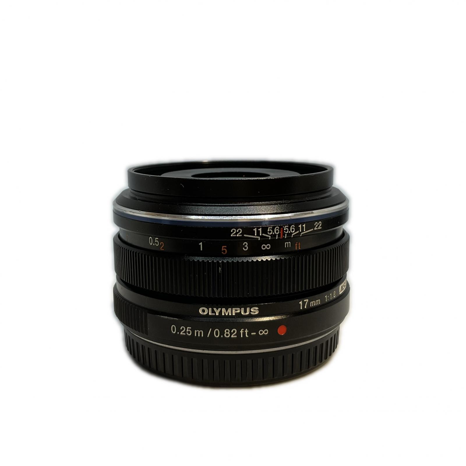 オリンパス OLYMPUS M.ZUIKO DIGITAL 17粍 F1.8【中古】