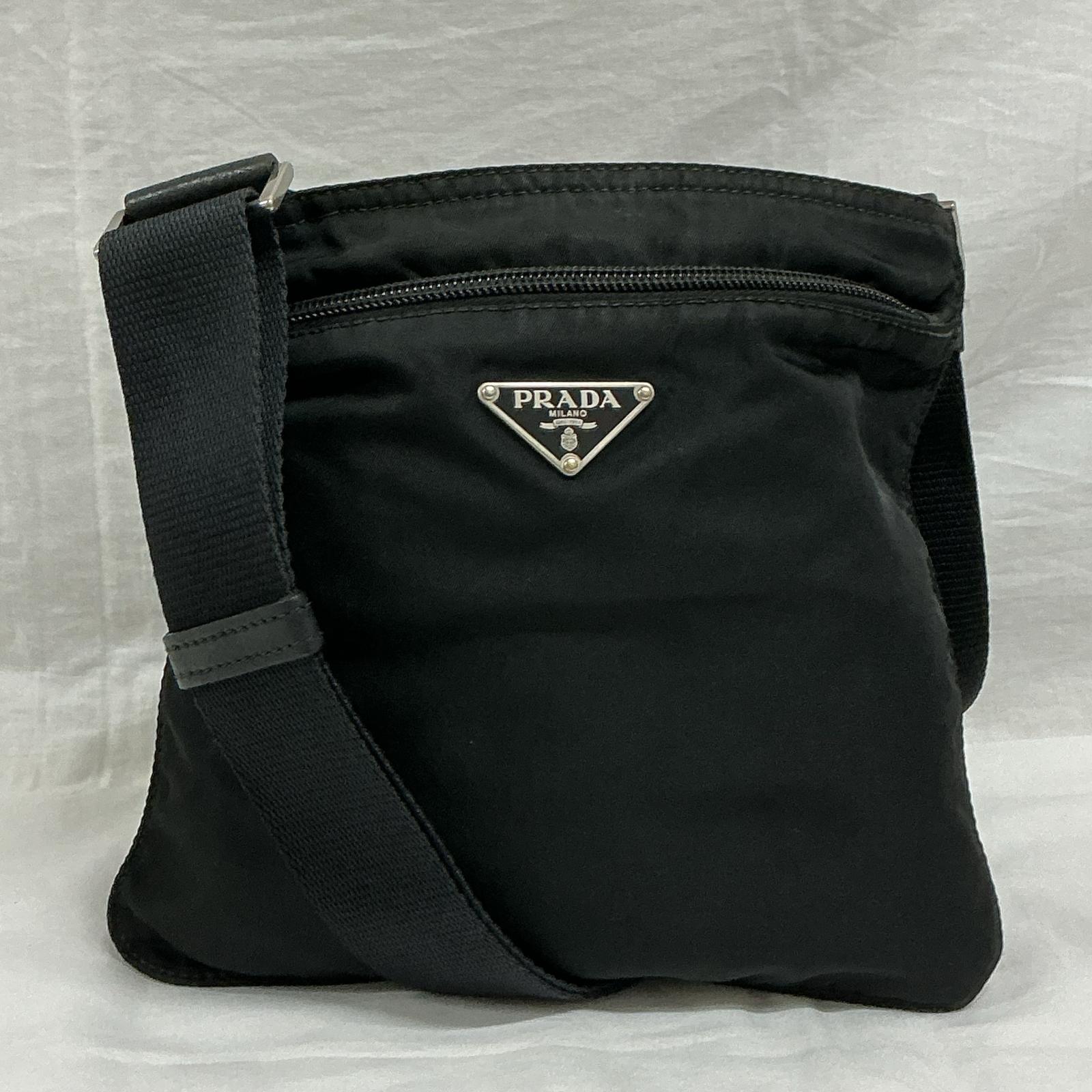 【難有品】PRADA プラダ VELA サコッシュ ミニショルダーバッグ