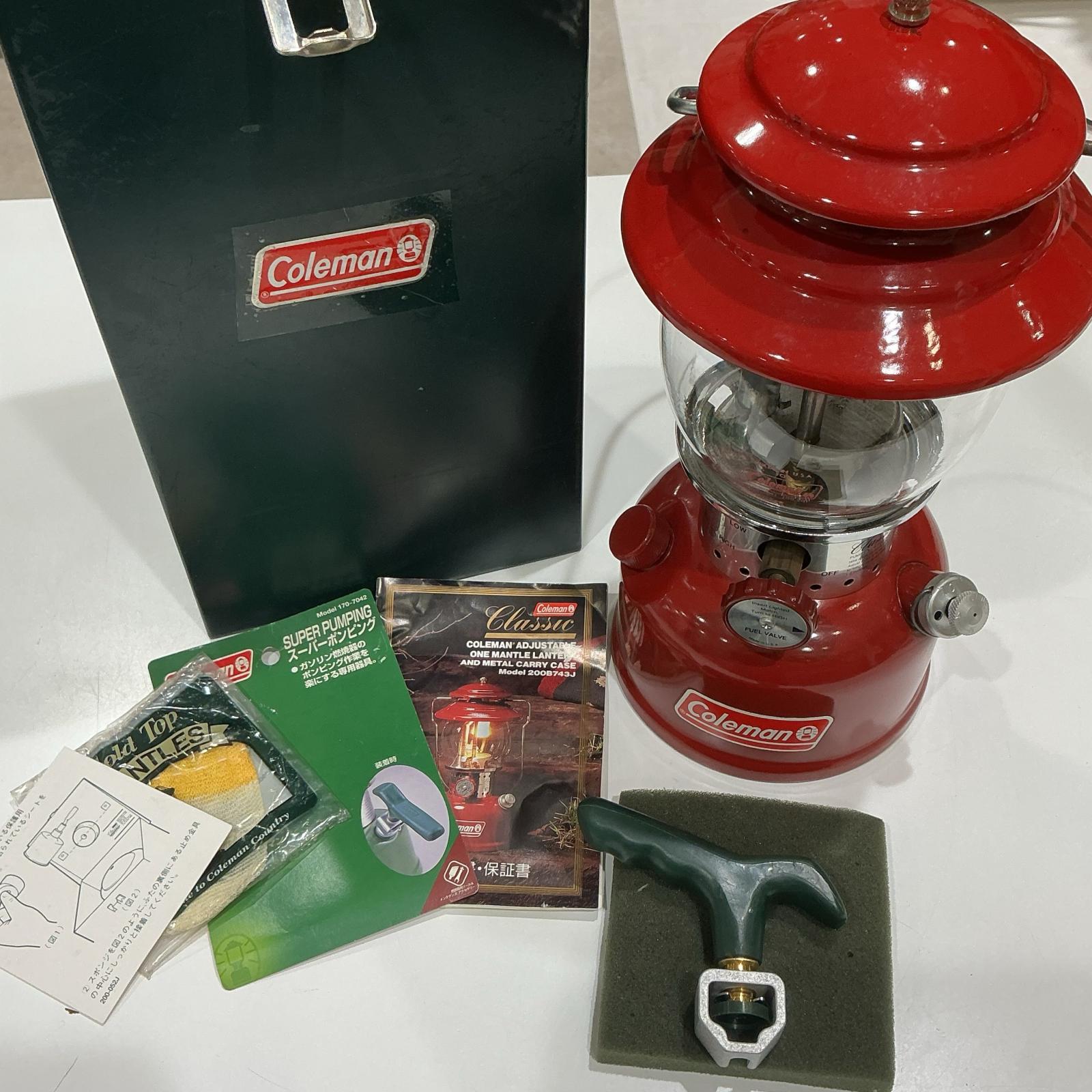【ジャンク】Coleman アウトドア 赤いこと 200B703J【中古】