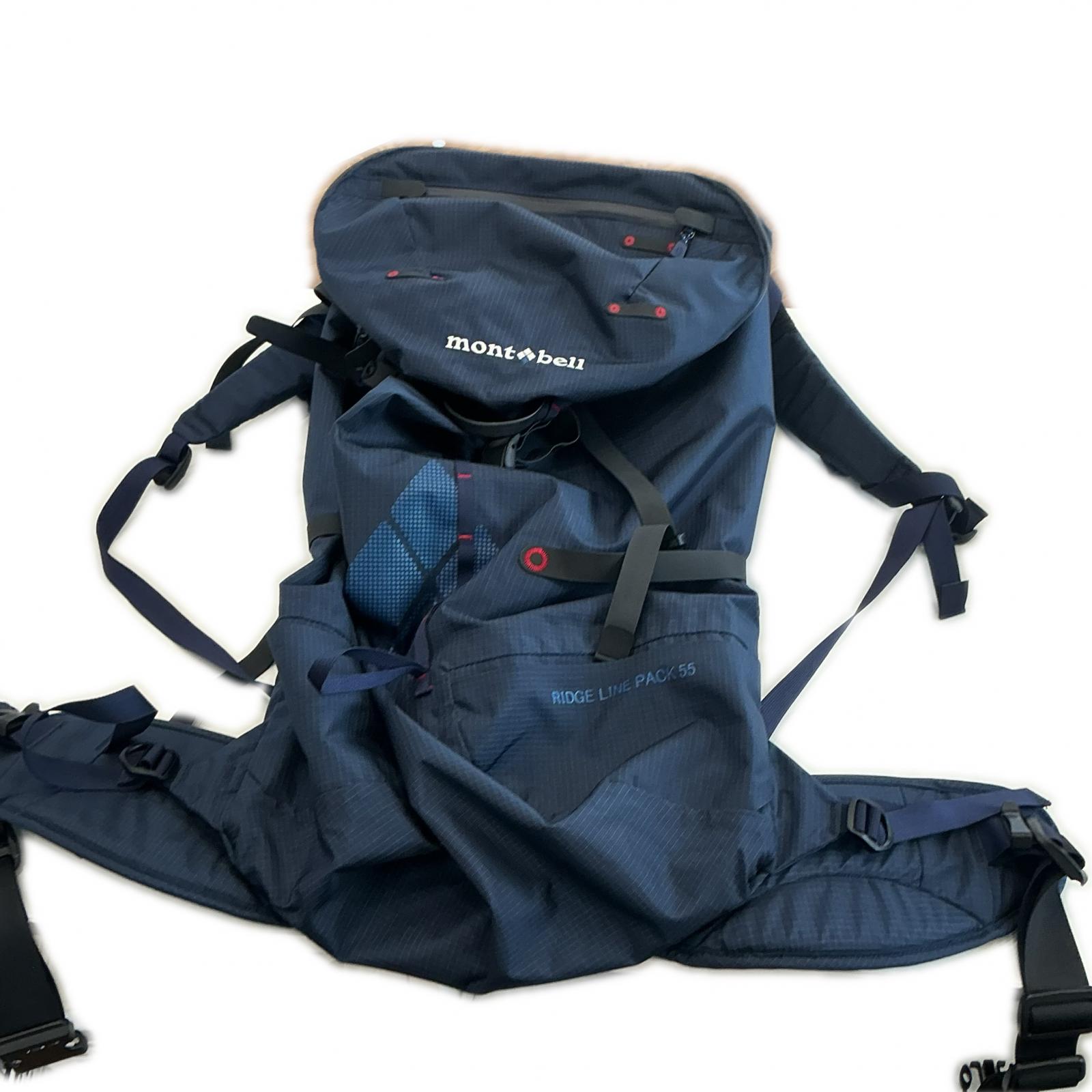 montbell montbell RIDGE LINE PACK 55 米国海軍【中古】
